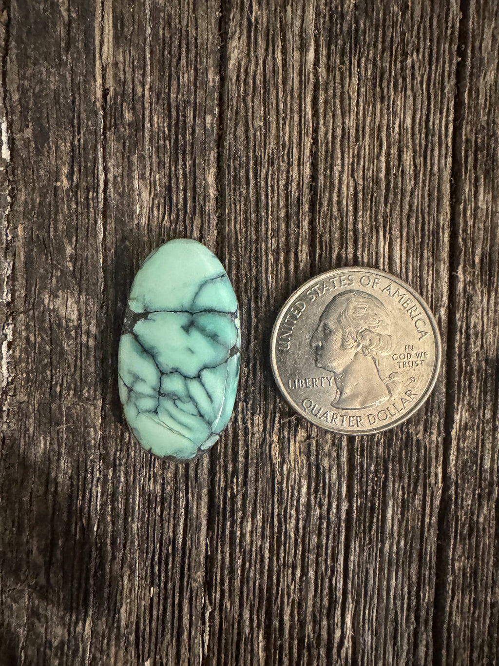 Emerald Rose Variscite Cab