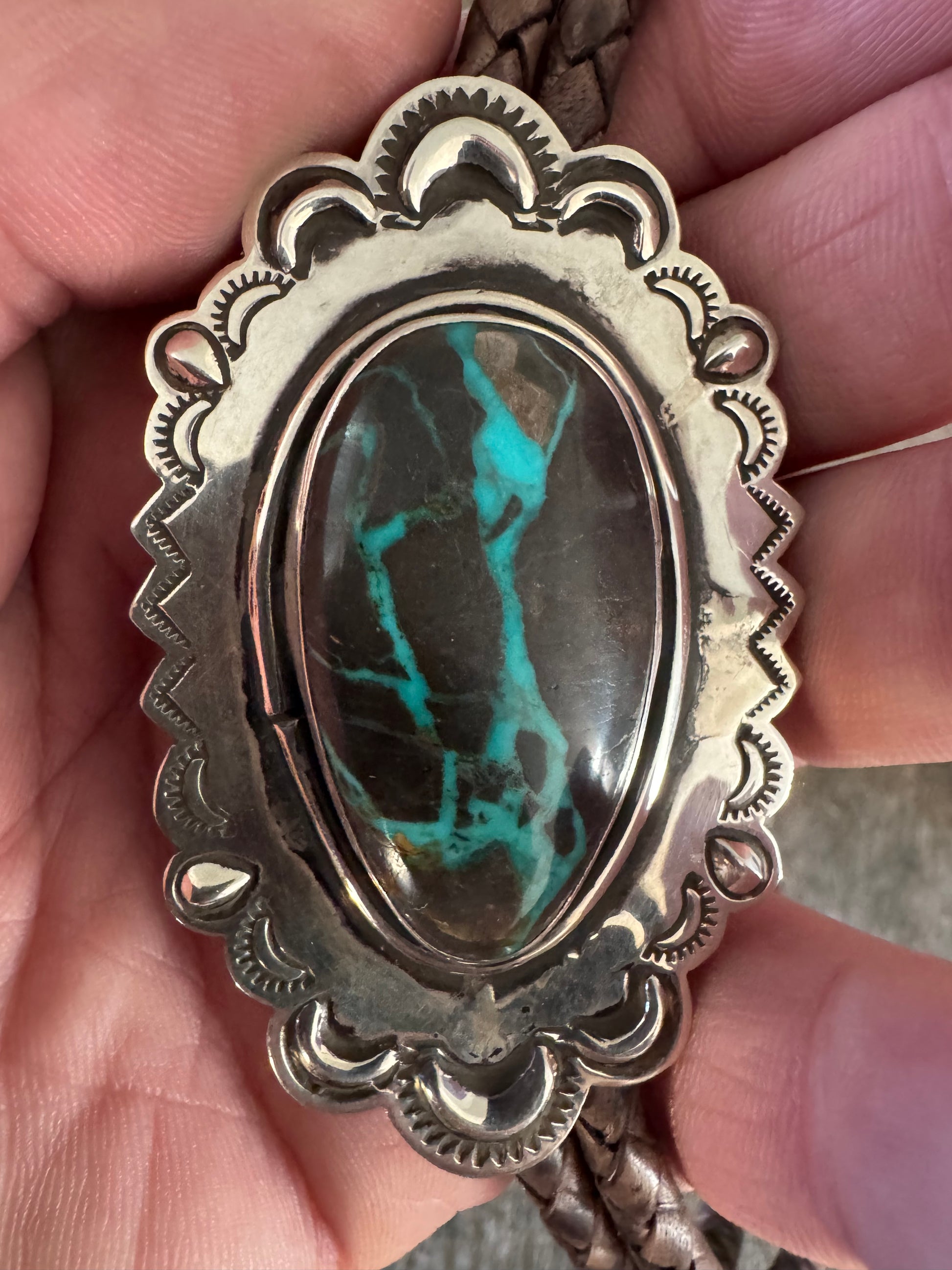 Randy Begay Custom Handmade Bolo Tie