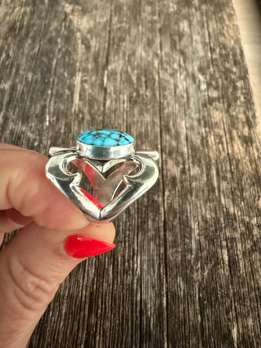 Golden Hills Turquoise Custom Handmade Ring