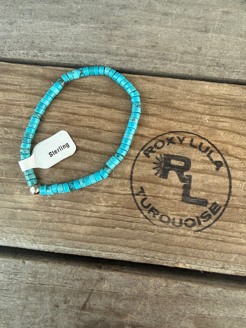 Howlite stretch stacking bracelet