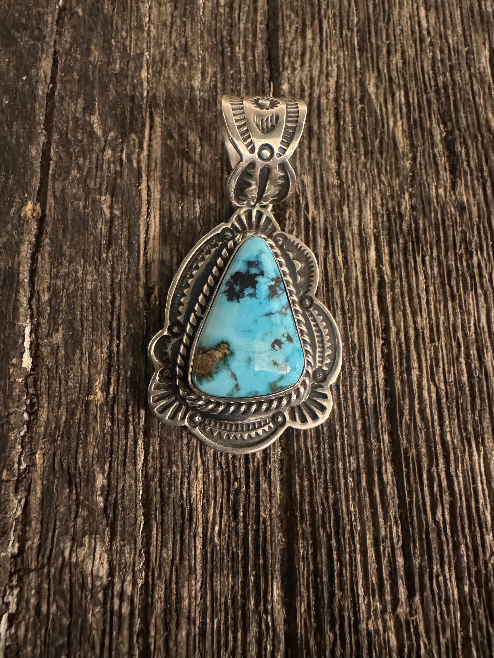 Whitewater Turquoise Pendant