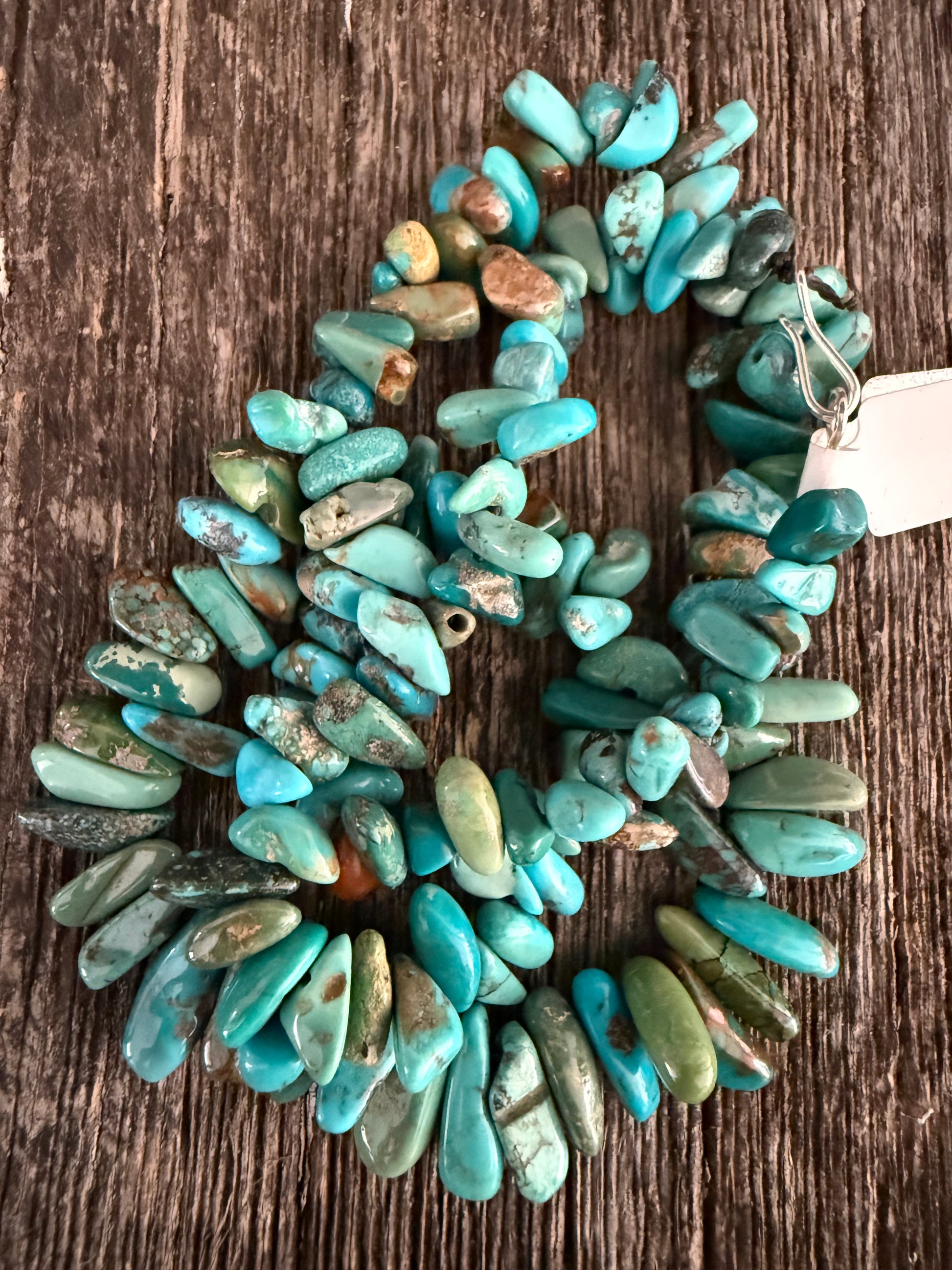 Authentic Native American Handmade Turquoise Necklace