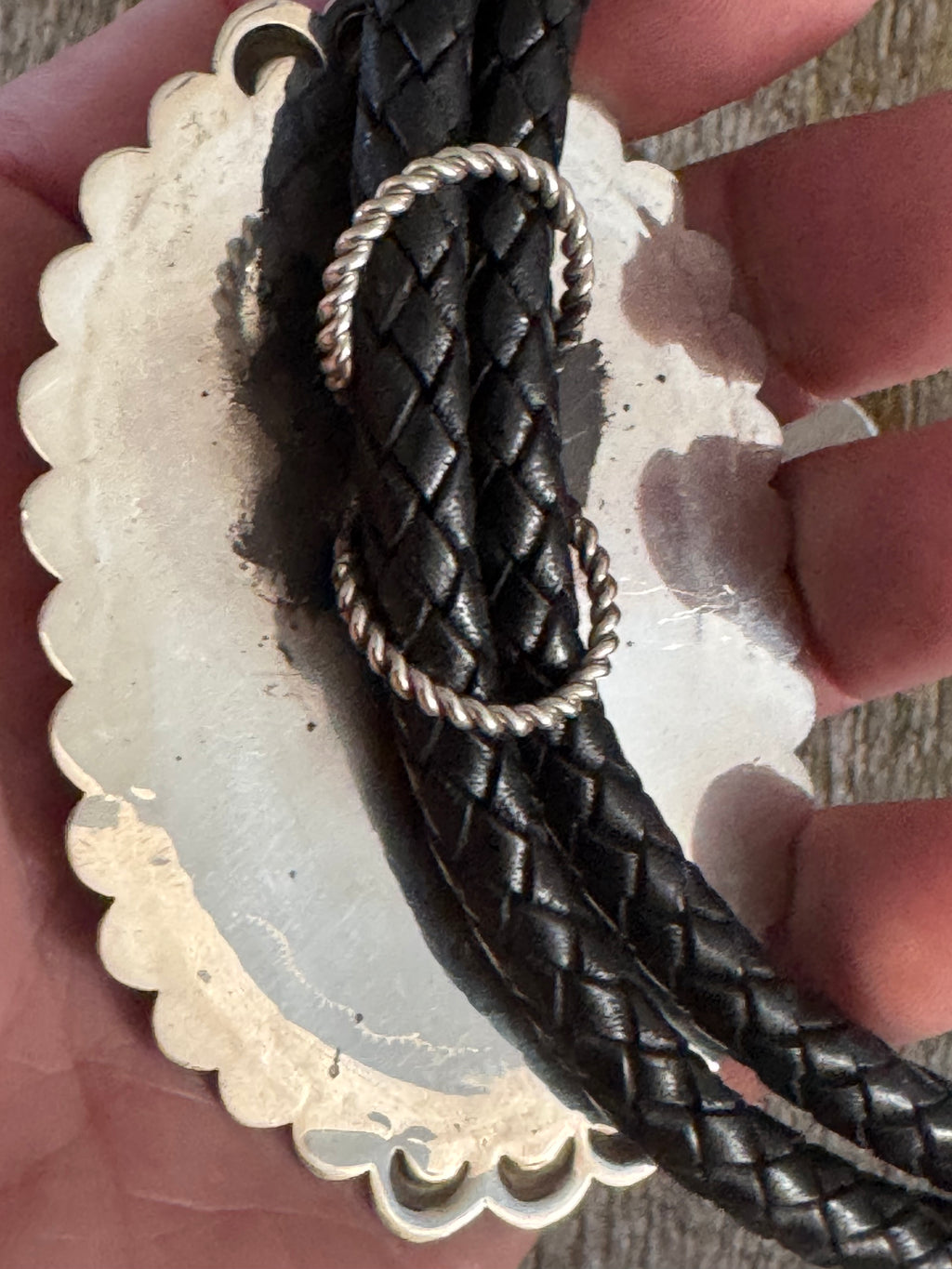 Randy Begay Custom Handmade Bolo Tie