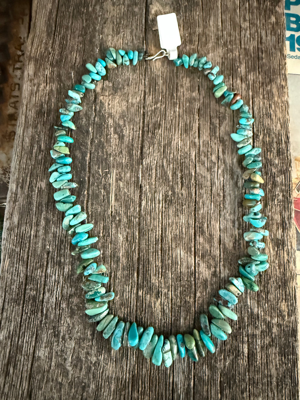 Authentic Native American Handmade Turquoise Necklace