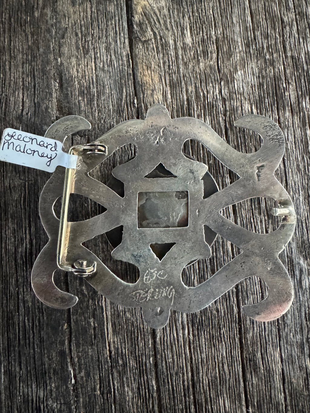 Kingman Web Tufa Cast Buckle