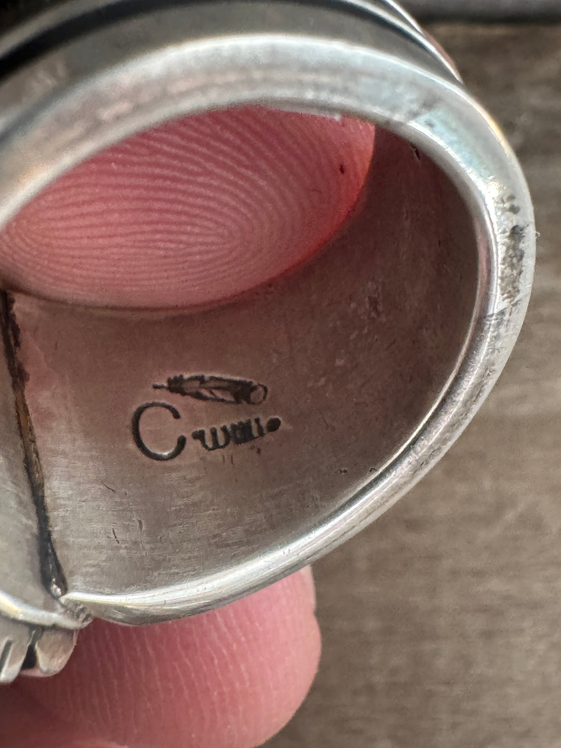 Cooper Willie Golden Hills Turquoise Ring Size 10.5