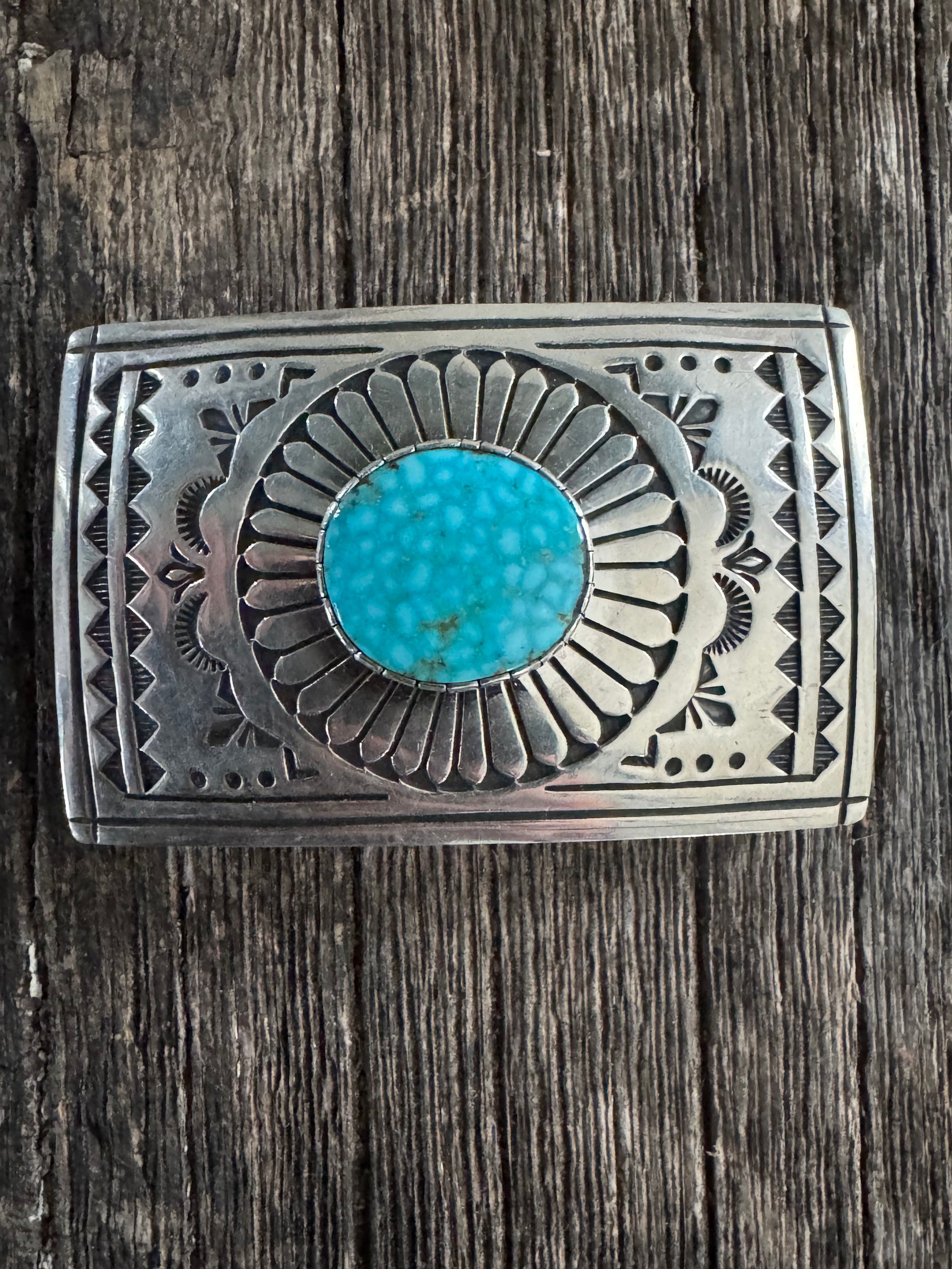Kingman Web Handmade Custom Belt Buckle