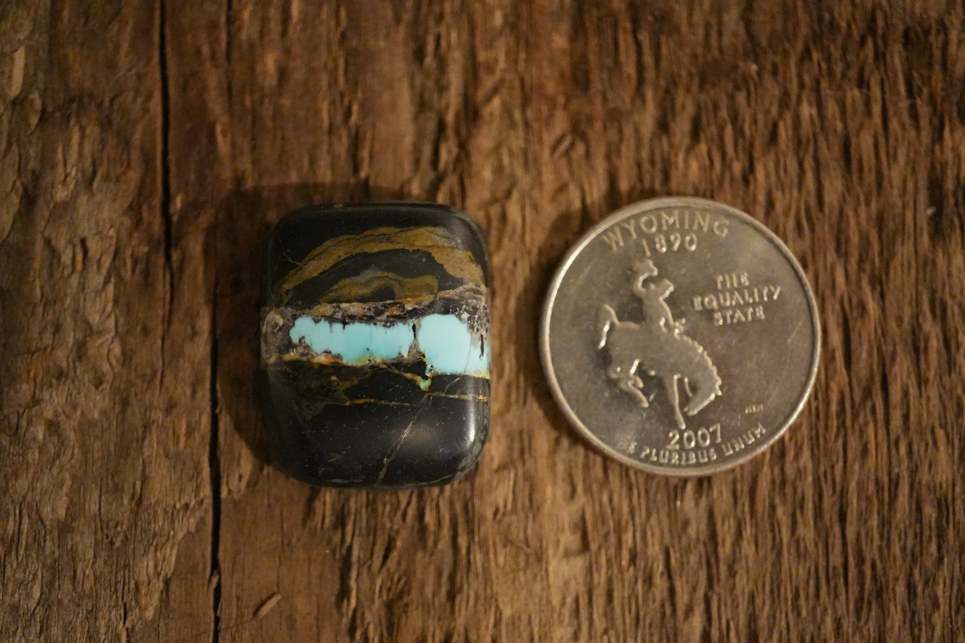 Black Jack Ribbon Stone Backed