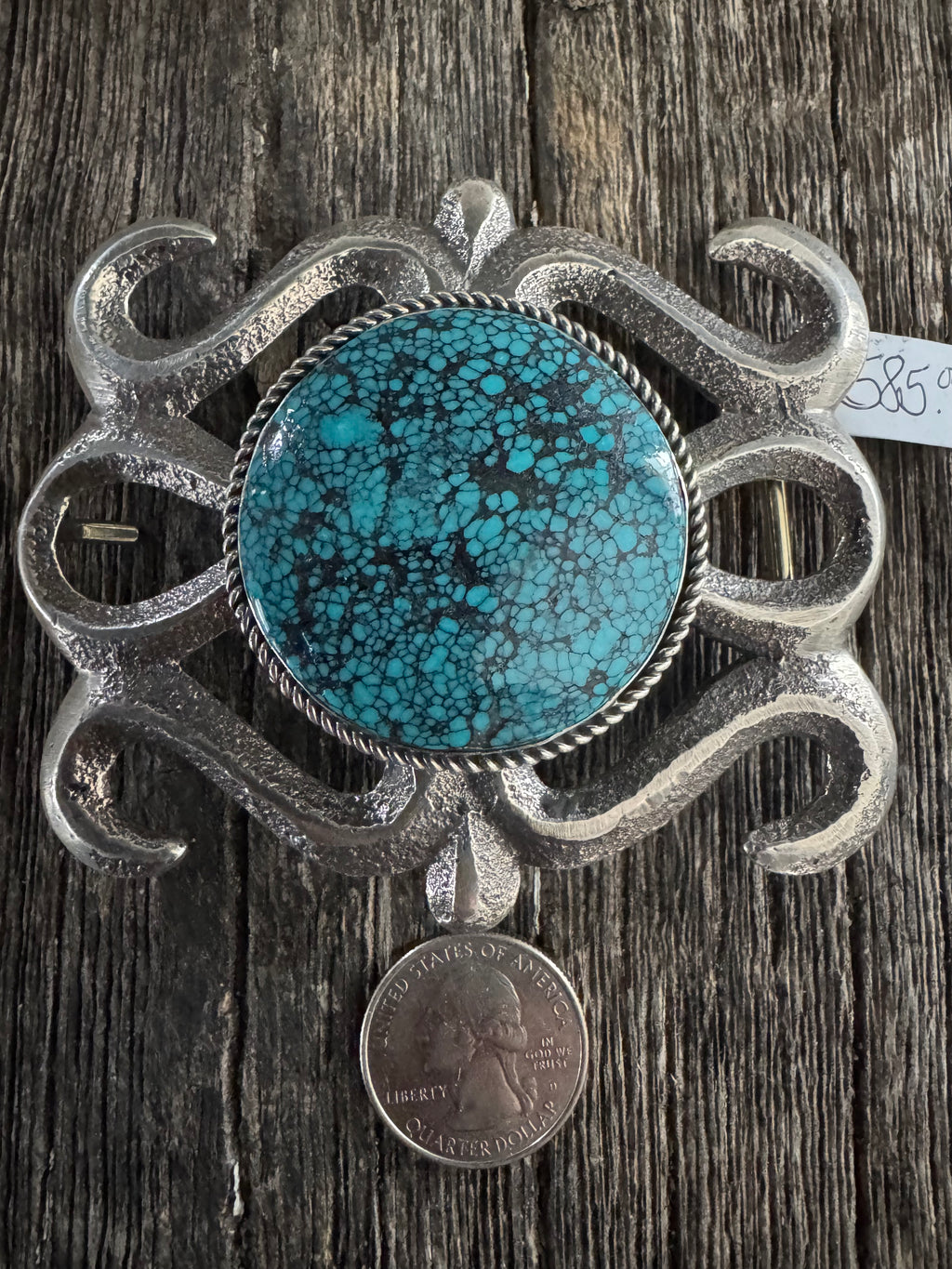 Kingman Web Tufa Cast Buckle