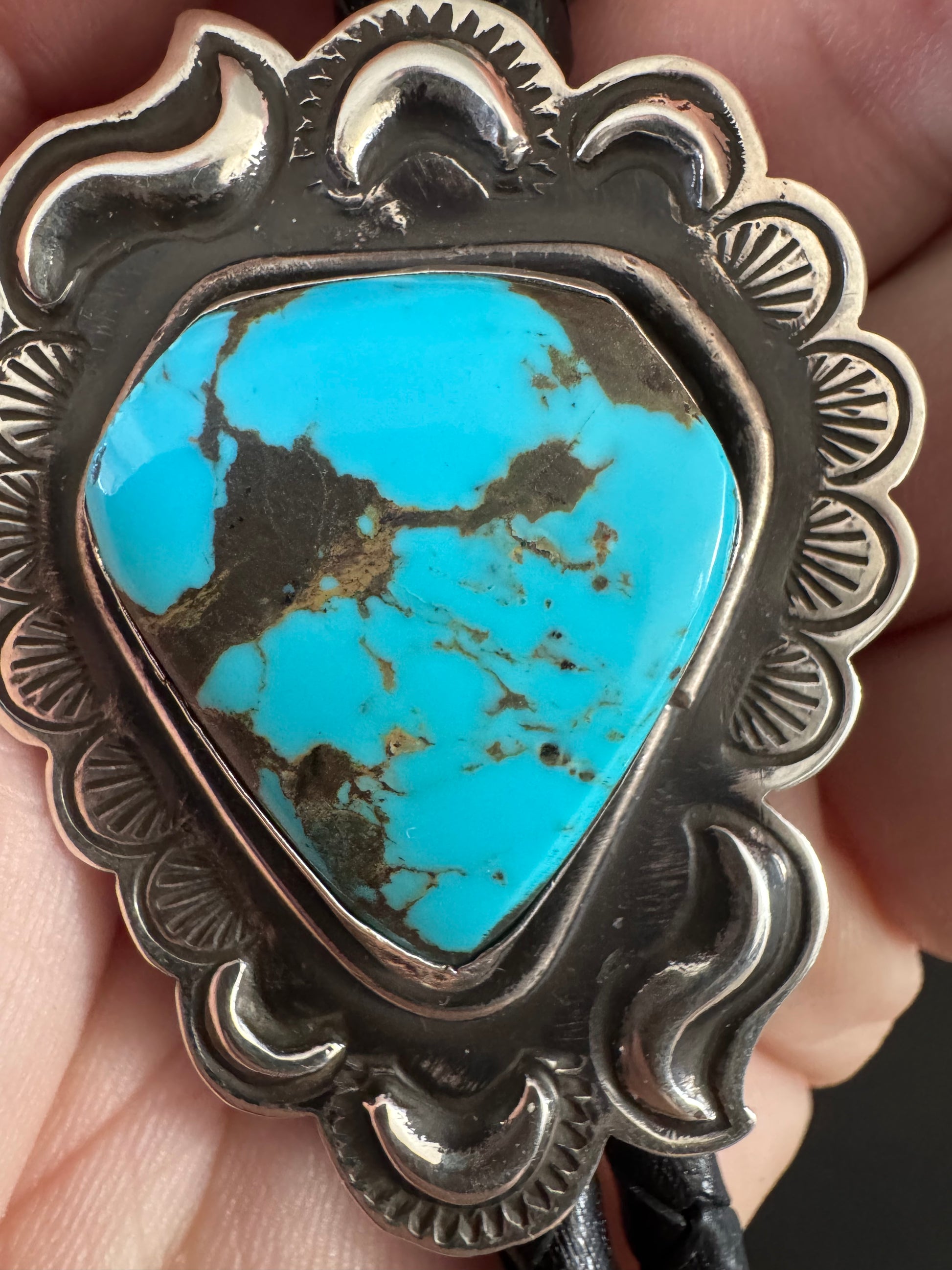 Randy Begay Custom Handmade Bolo Tie