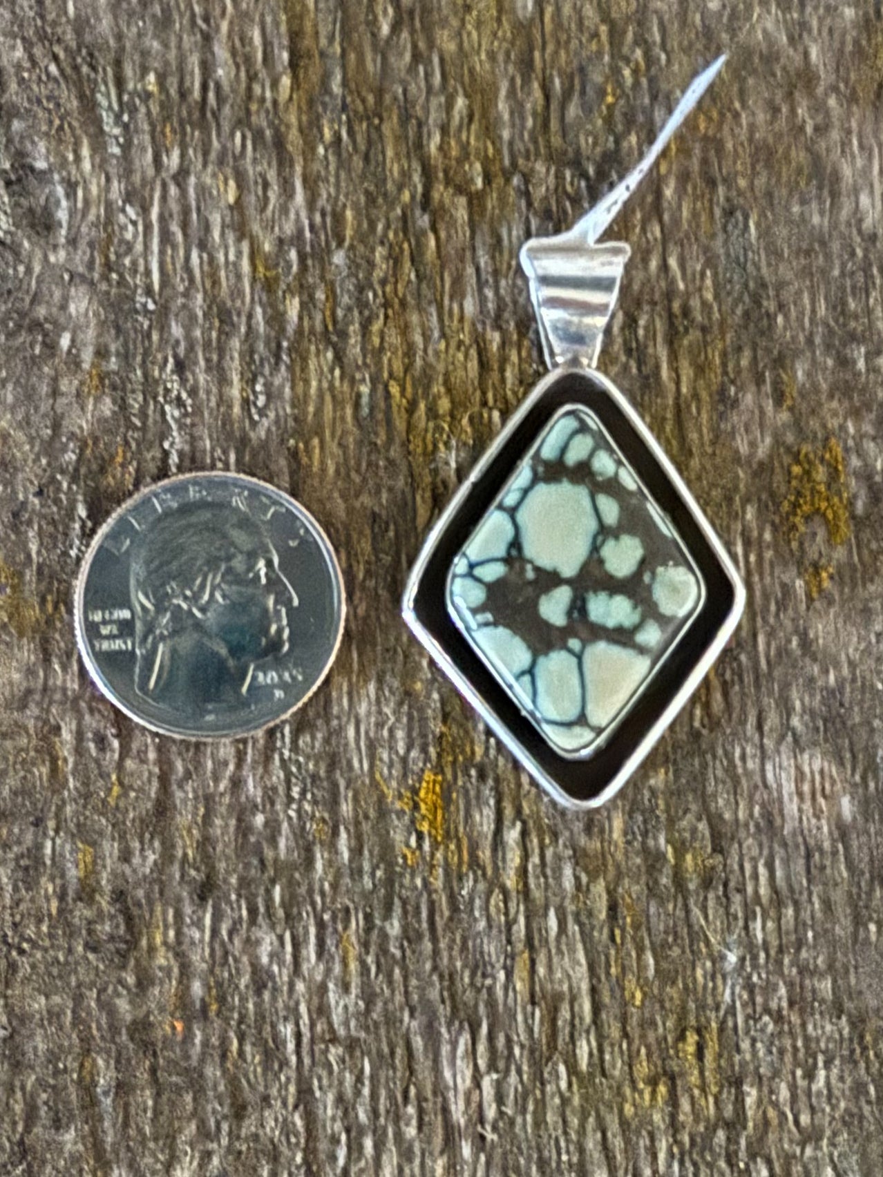 Authentic Native American Handmade Sterling Silver and Desert Bloom Varascite.