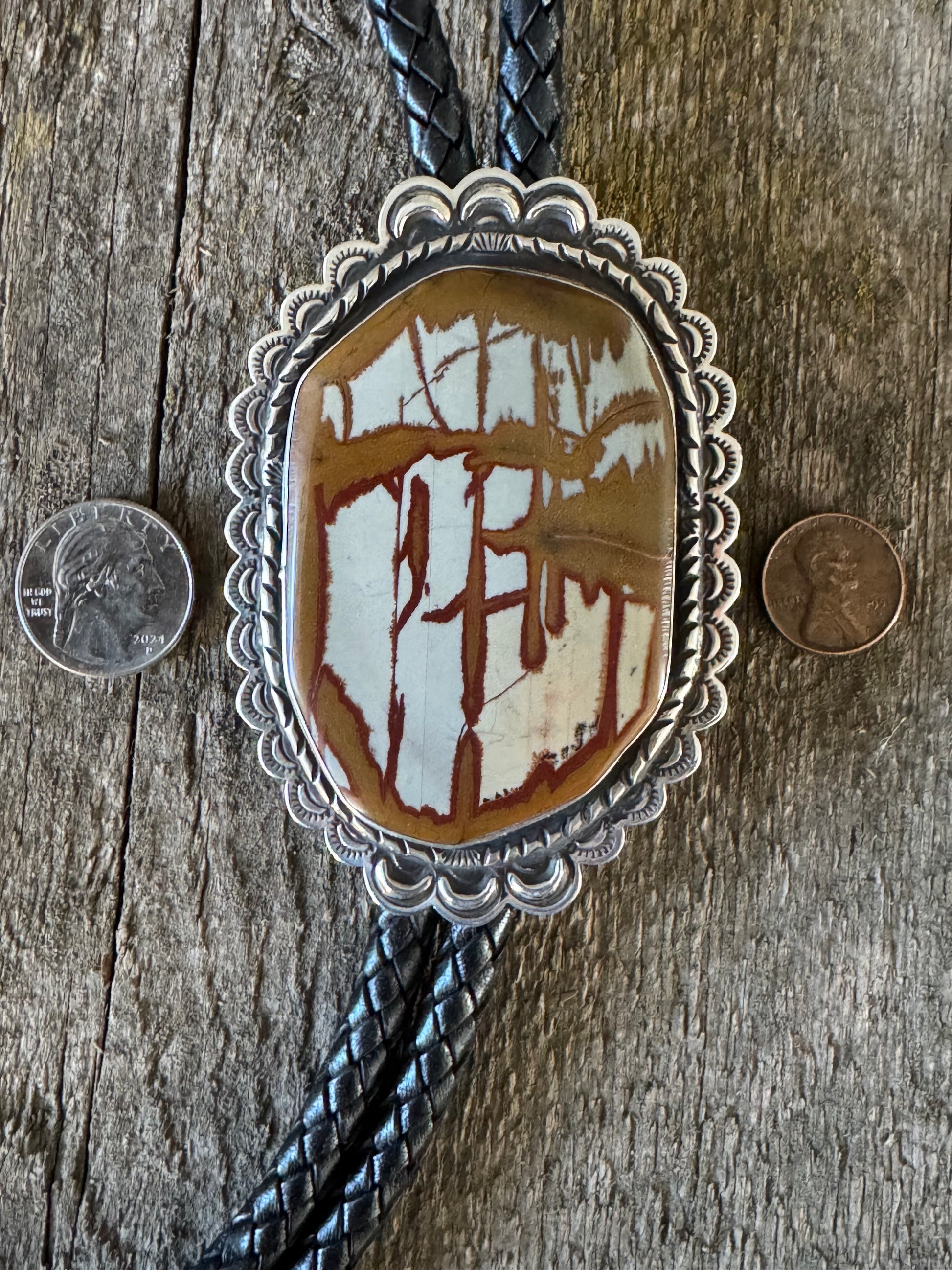 Randy Begay Custom Handmade Bolo Tie