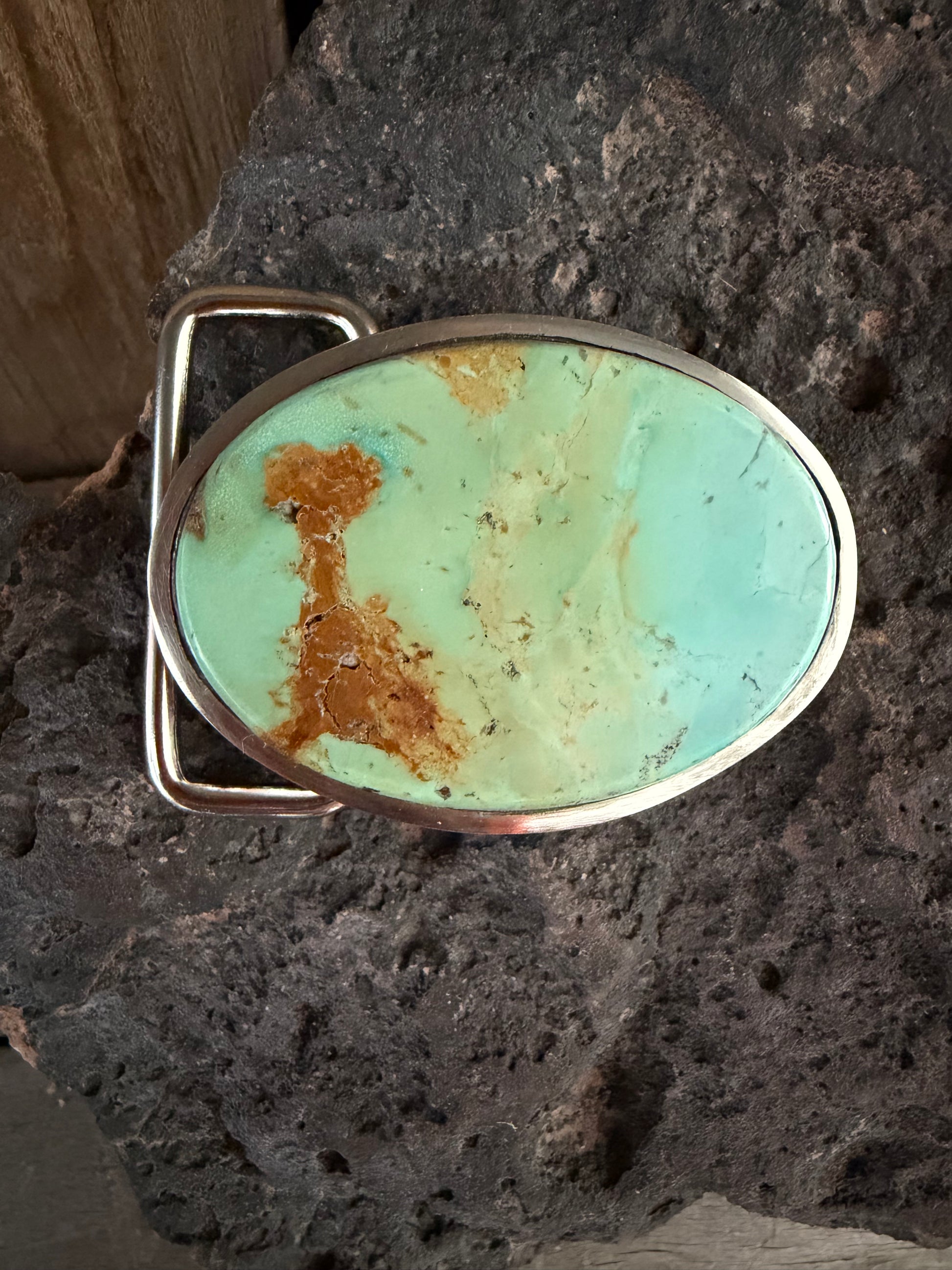 Patagonia Turquoise Belt Buckle