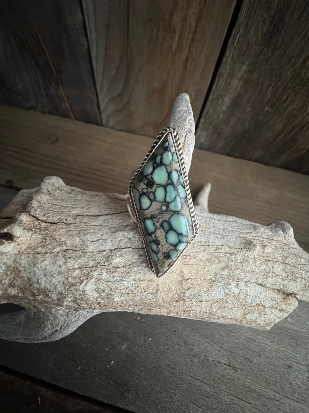 Handmade Sterling Silver Desert Bloom Custom Adjustable Ring