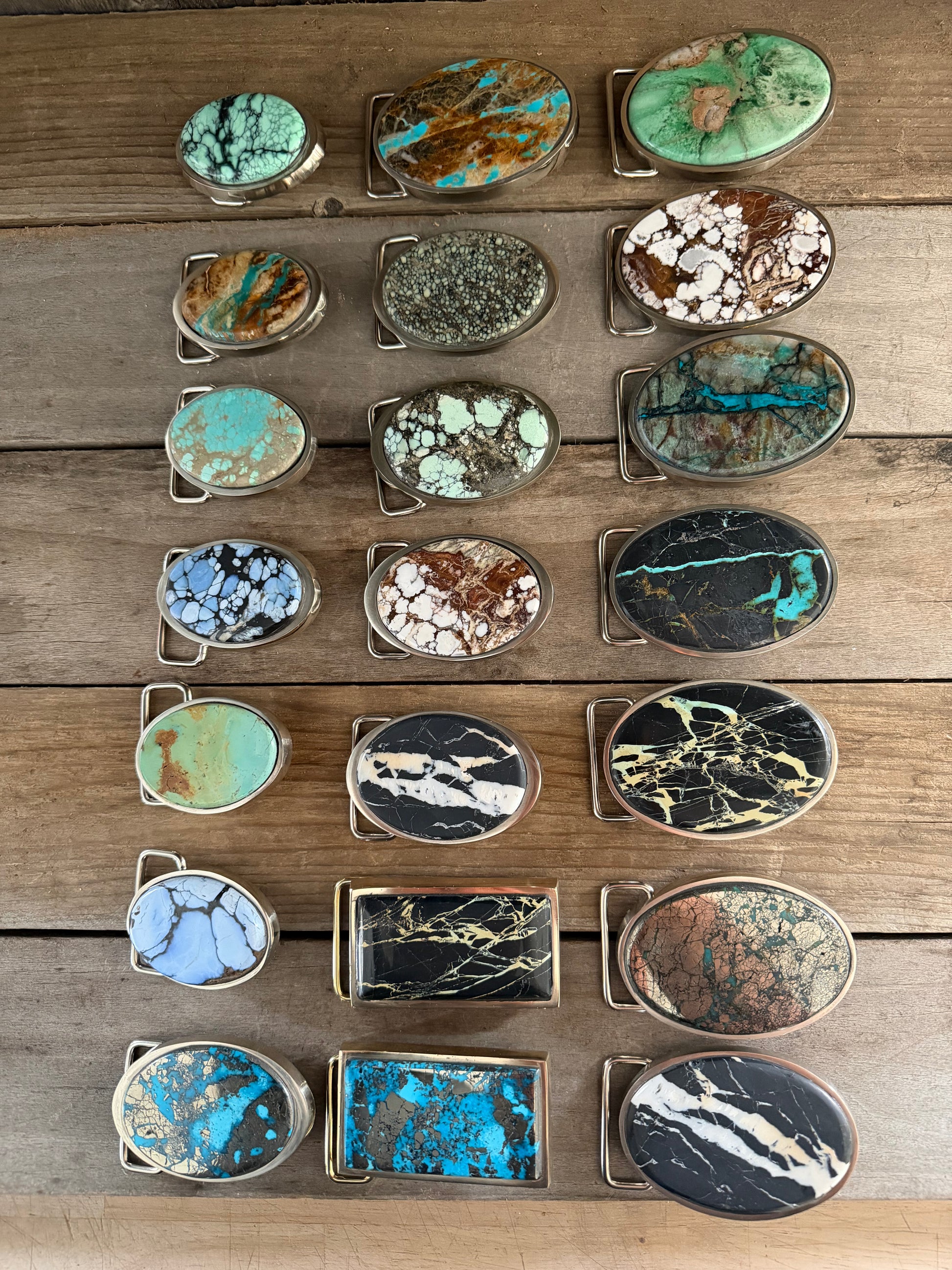 Patagonia Turquoise Belt Buckle