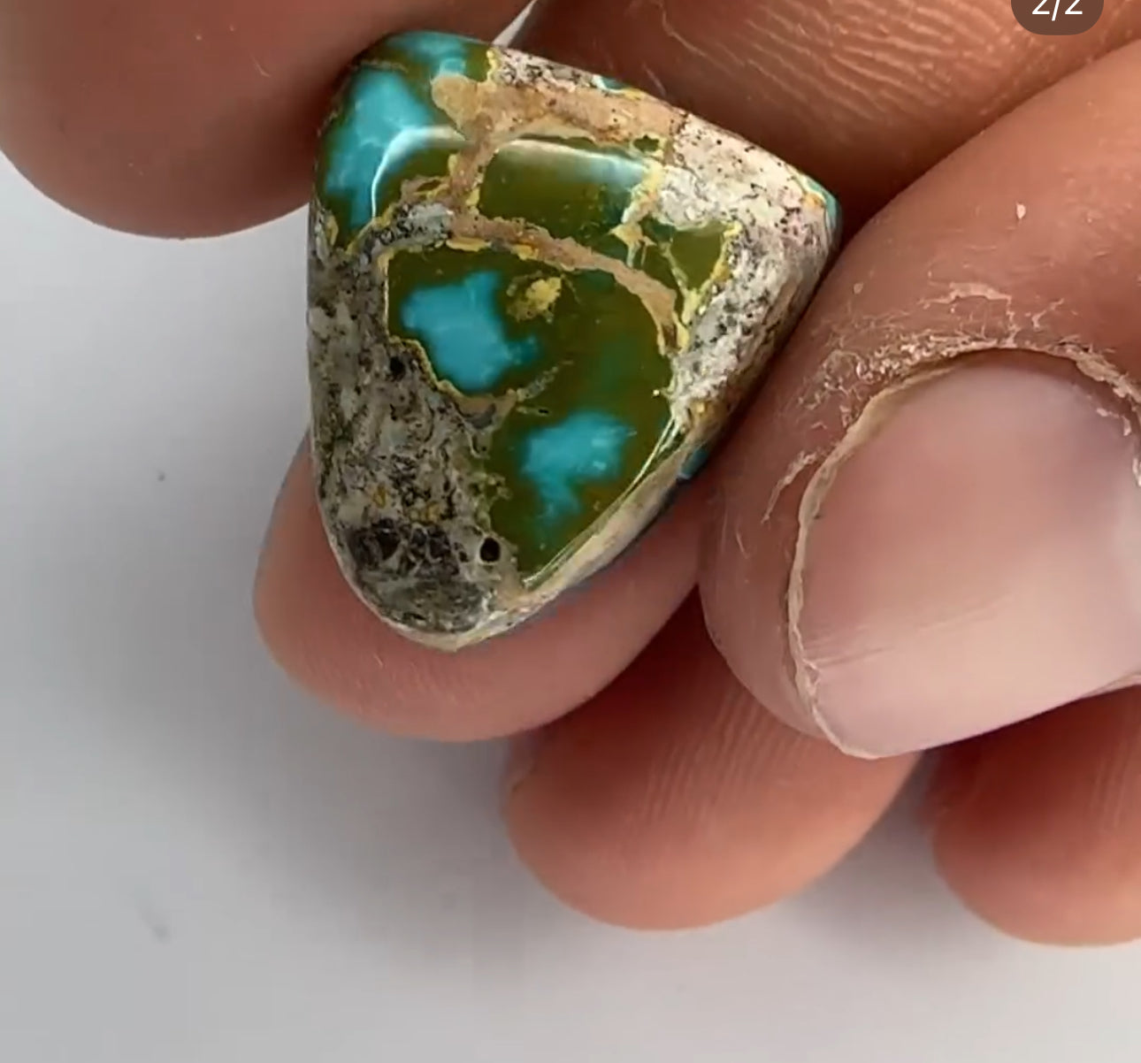 USD Thunderbird Turquoise, backed for stability!