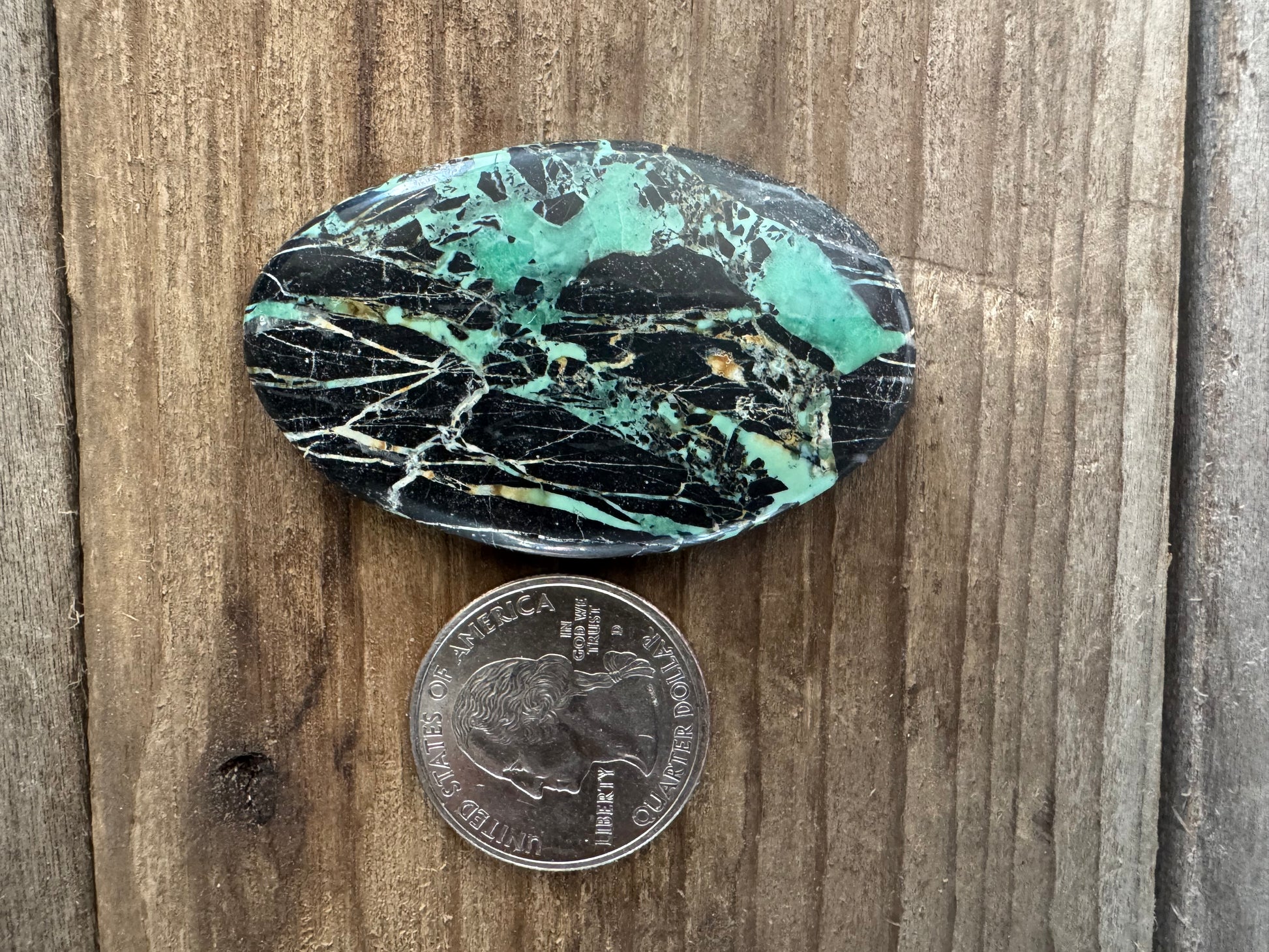 San Pedro Variscite Giant Cab 84 Carats