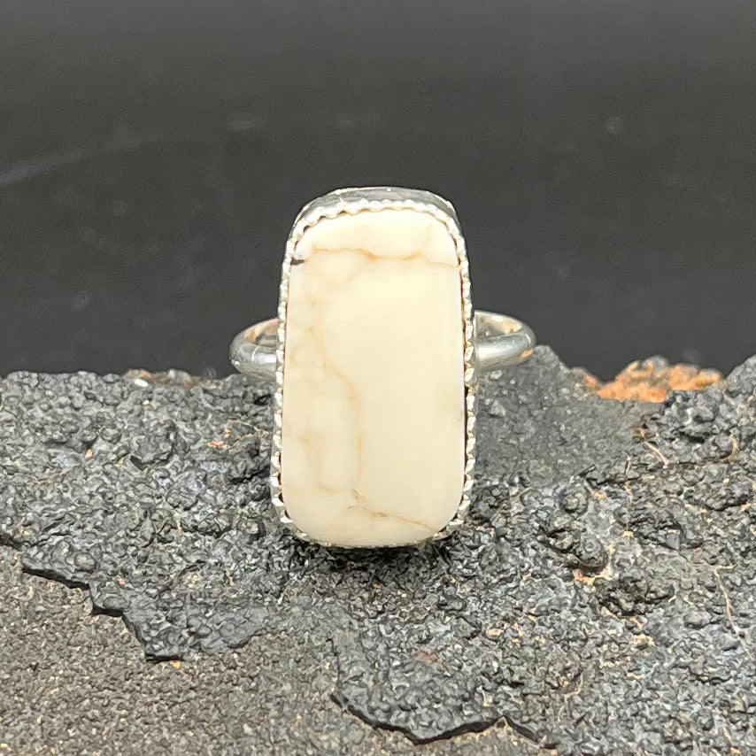 Authentic Native American Handmade Magnesite Ring