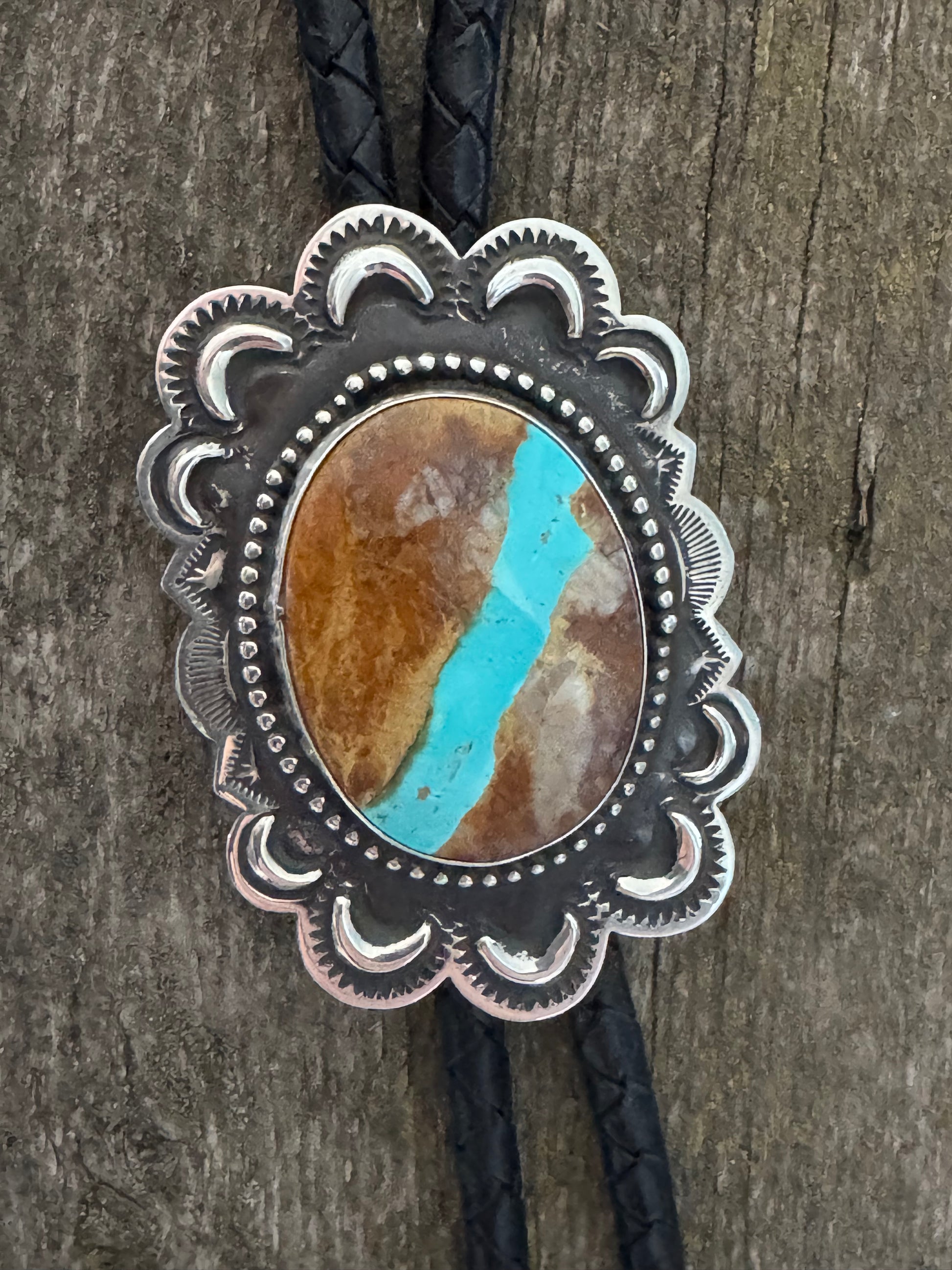 Randy Begay Custom Handmade Bolo Tie