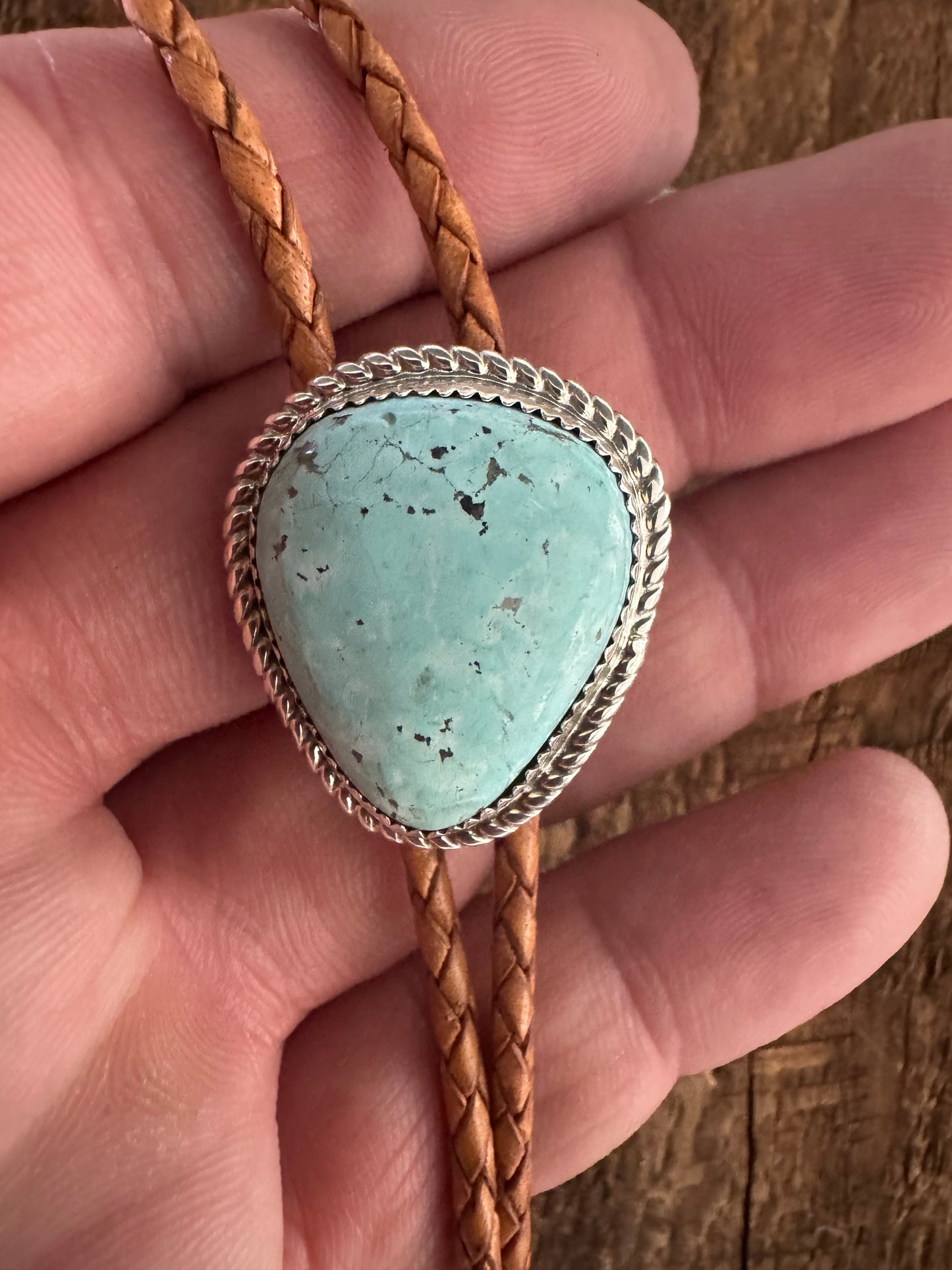 Handmade Turquoise Bolo Tie
