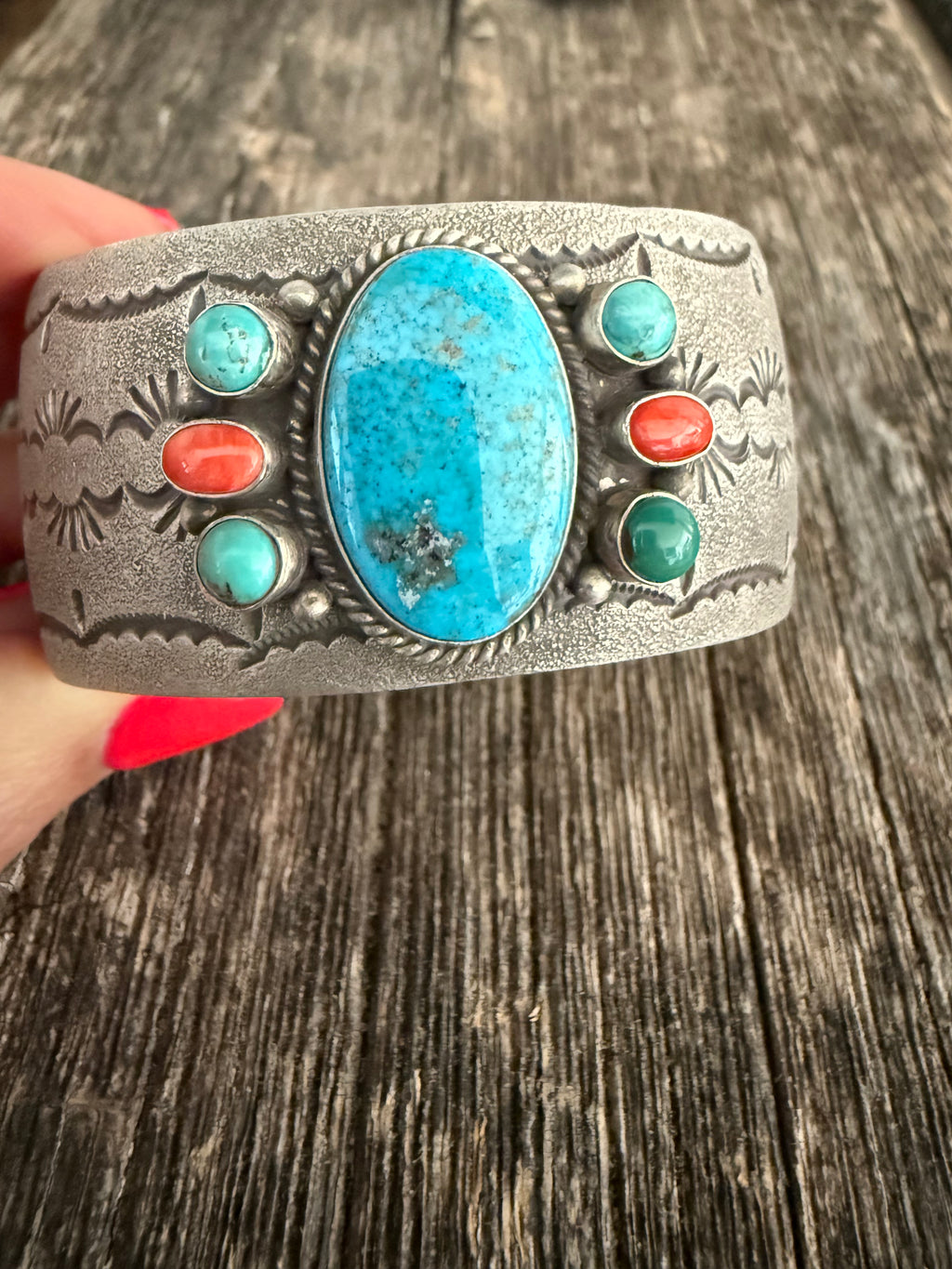 E Wylie Custom Handmade Cuff-Bracelet