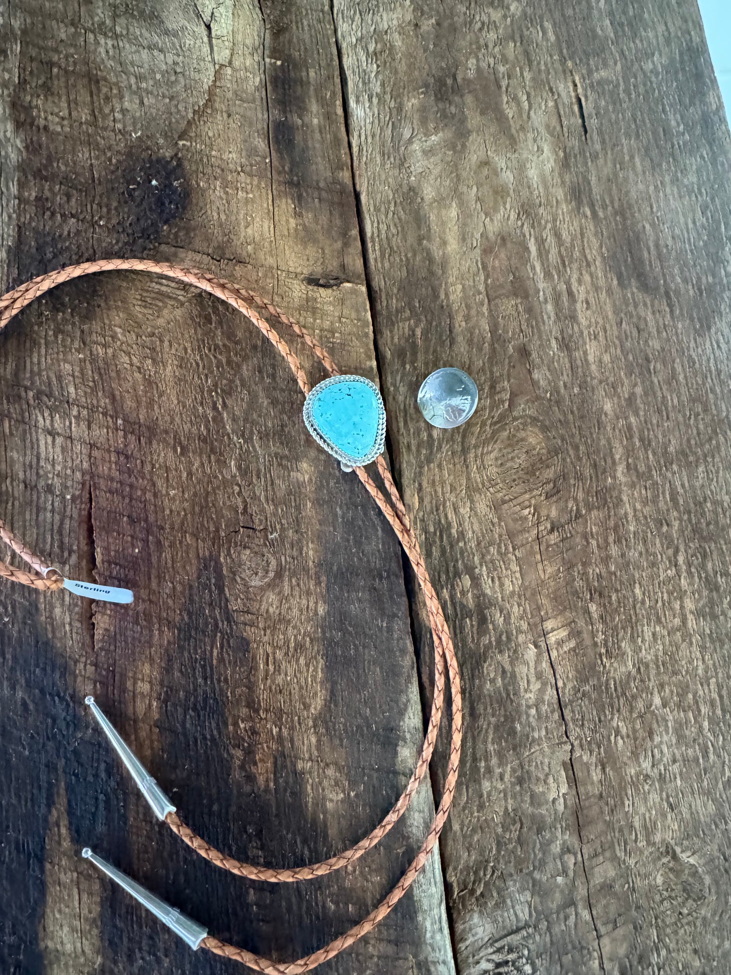 Handmade Turquoise Bolo Tie