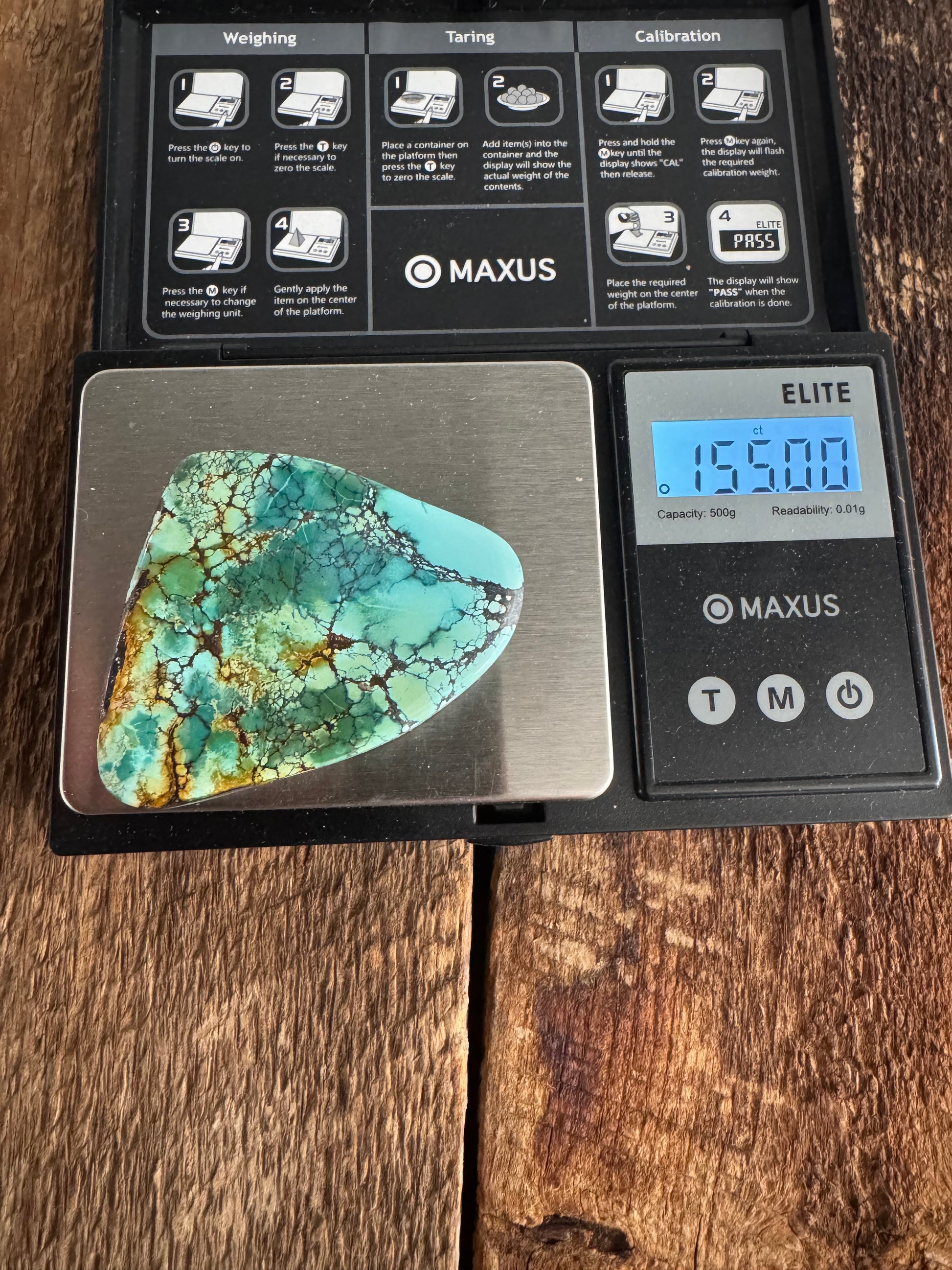 Hubie Turquoise Stone
