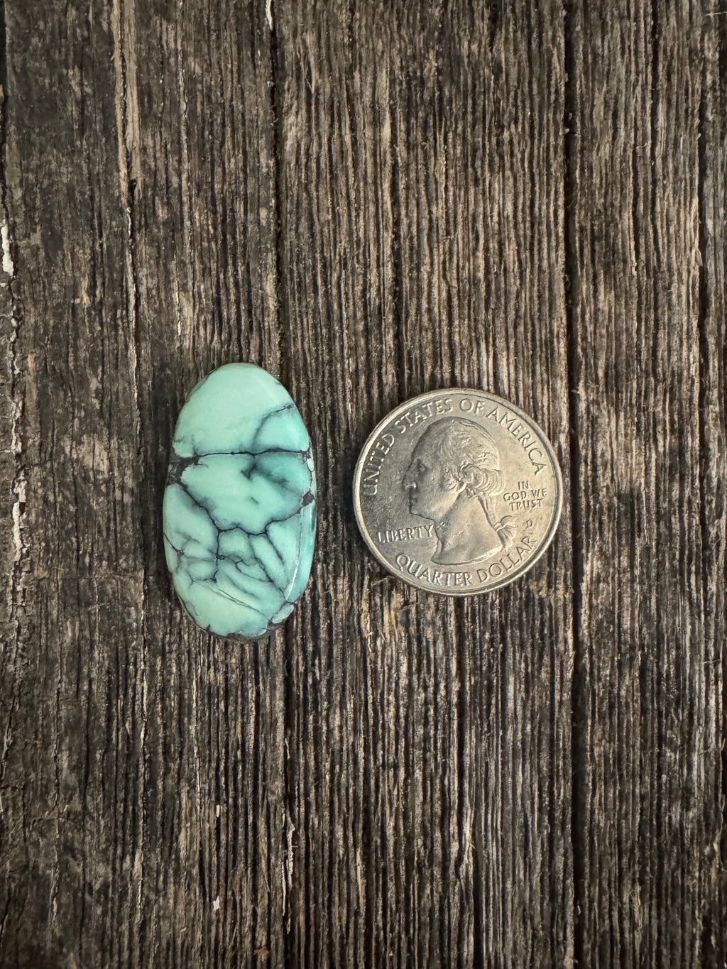 Emerald Rose Variscite Cab