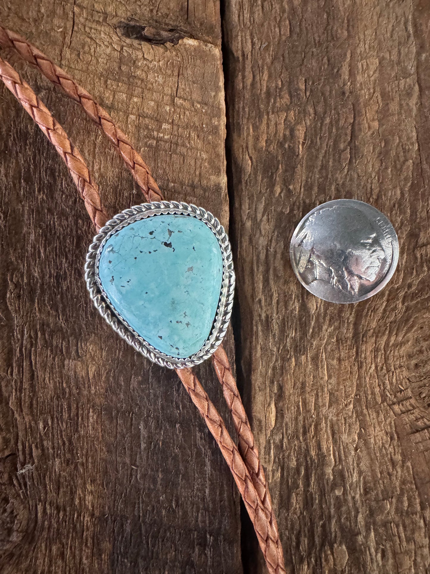 Handmade Turquoise Bolo Tie