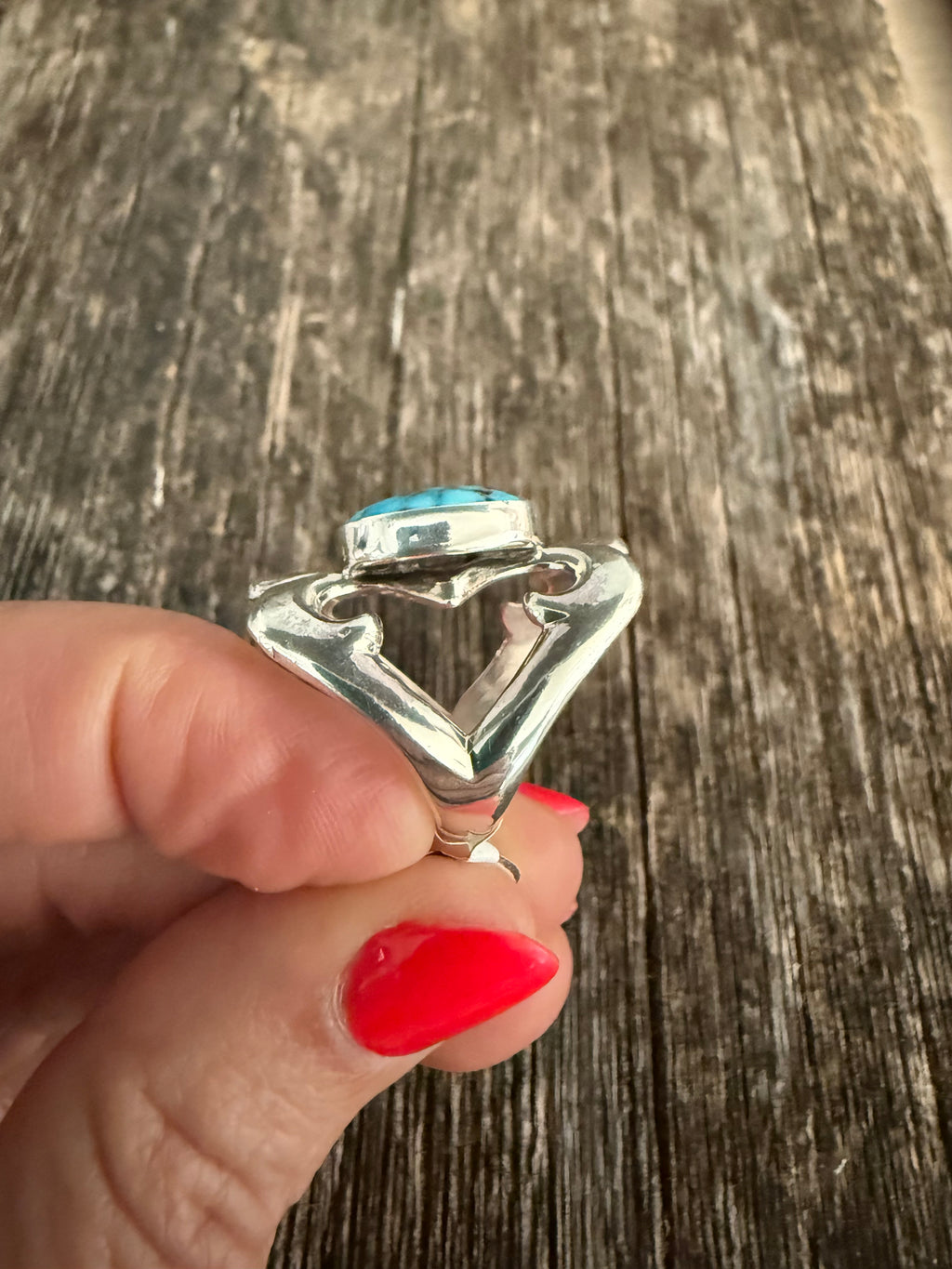 Golden Hills Turquoise Custom Handmade Ring