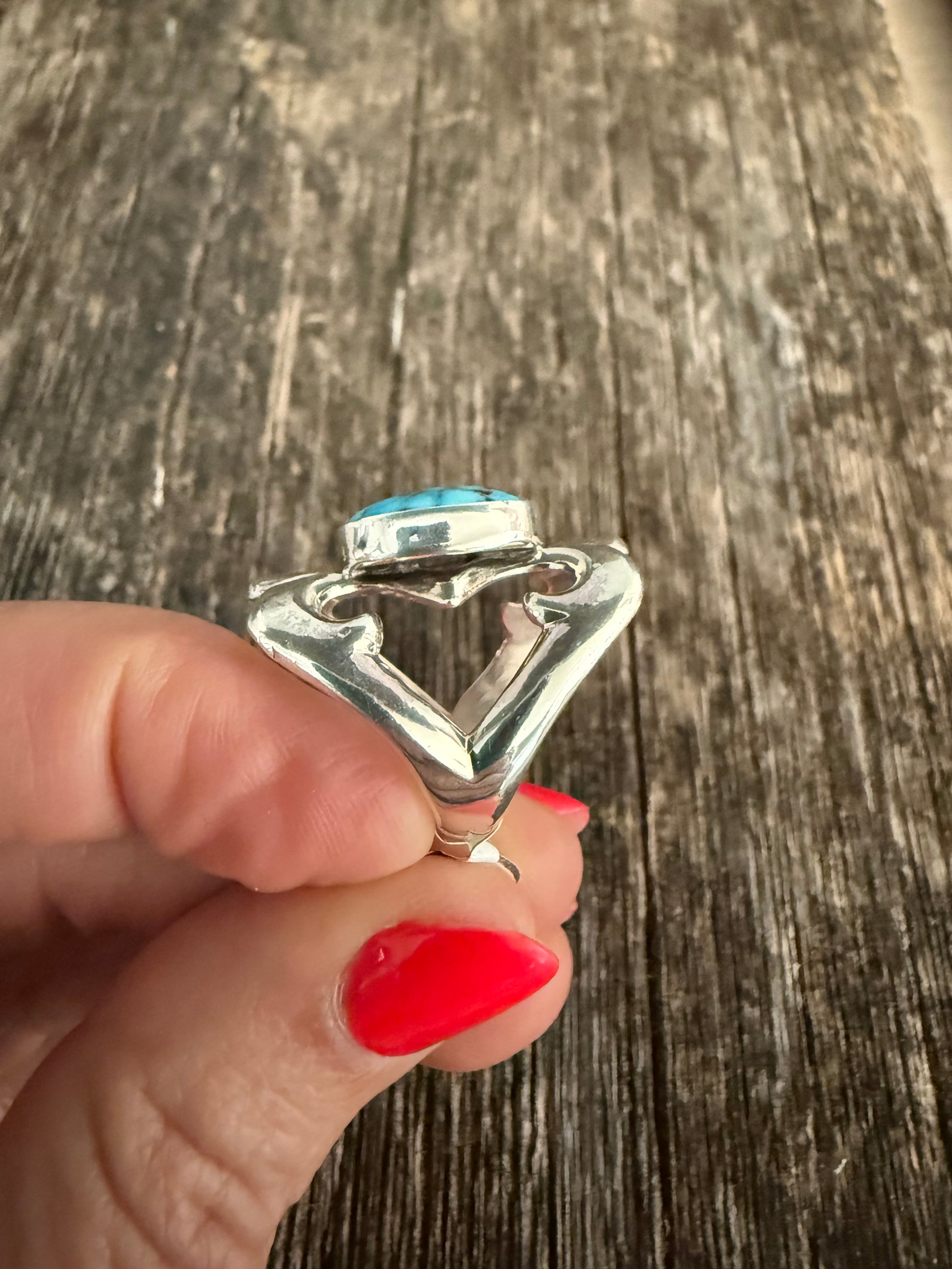 Golden Hills Turquoise Custom Handmade Ring