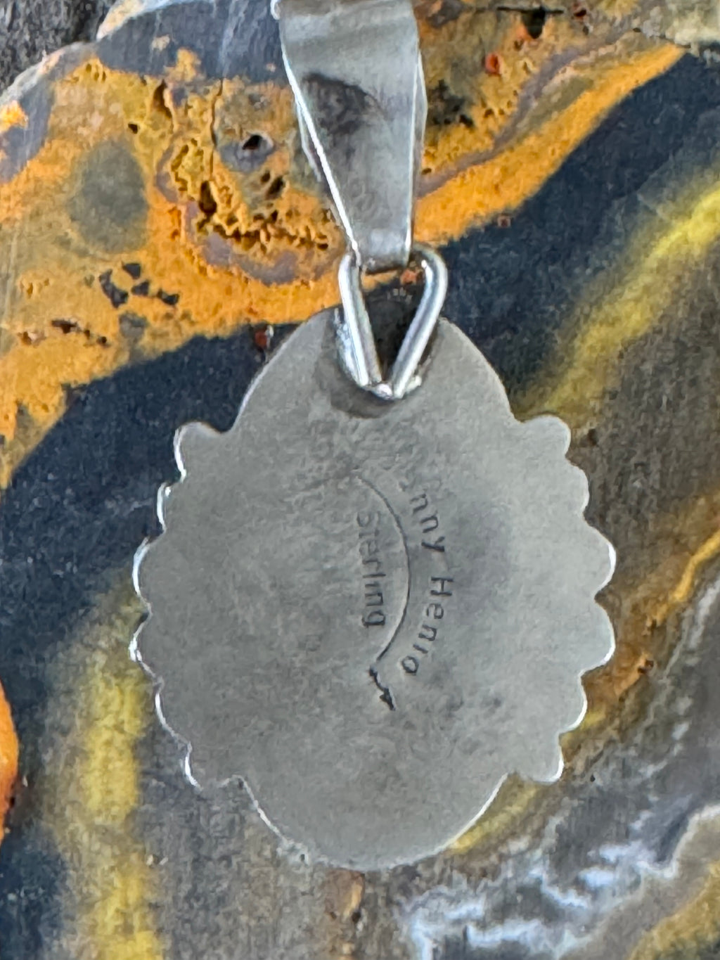 Bumble Bee Jasper Pendant