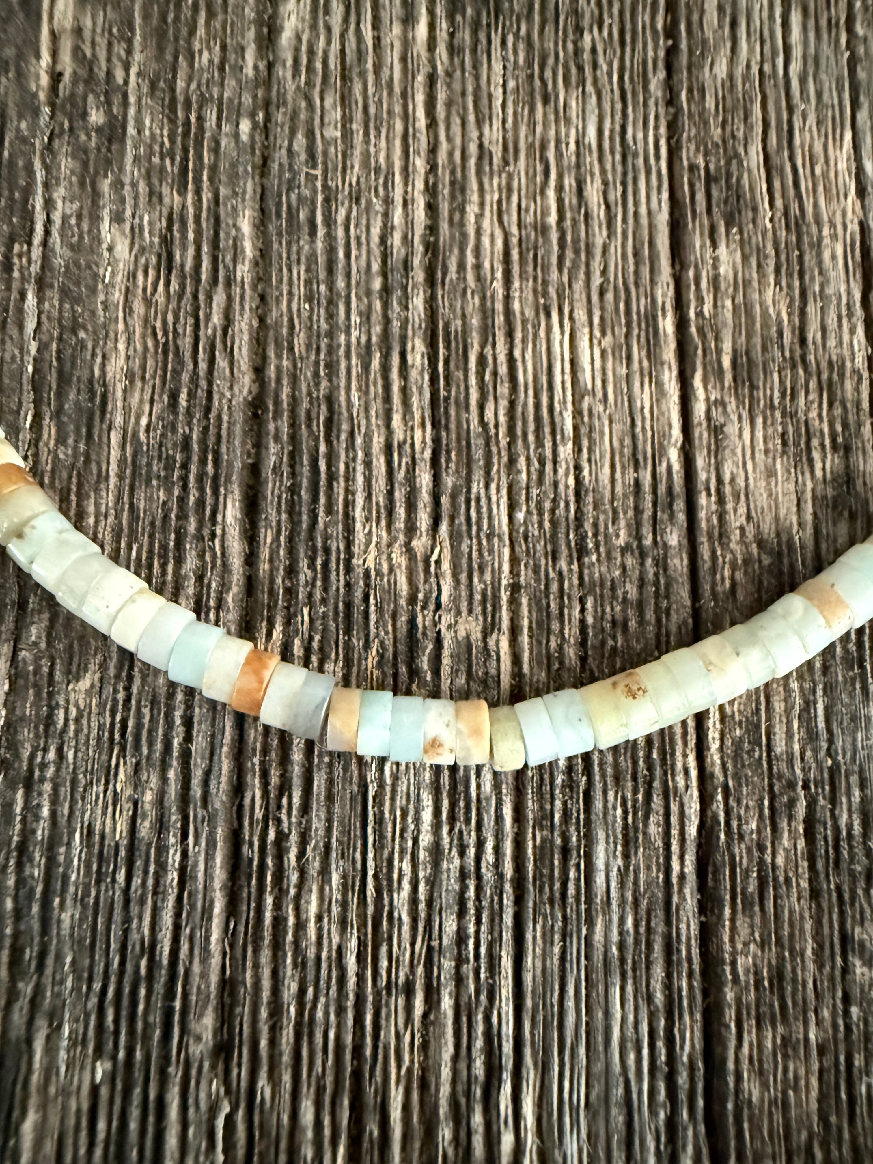 14” Heishi Necklace – Roxy Lula