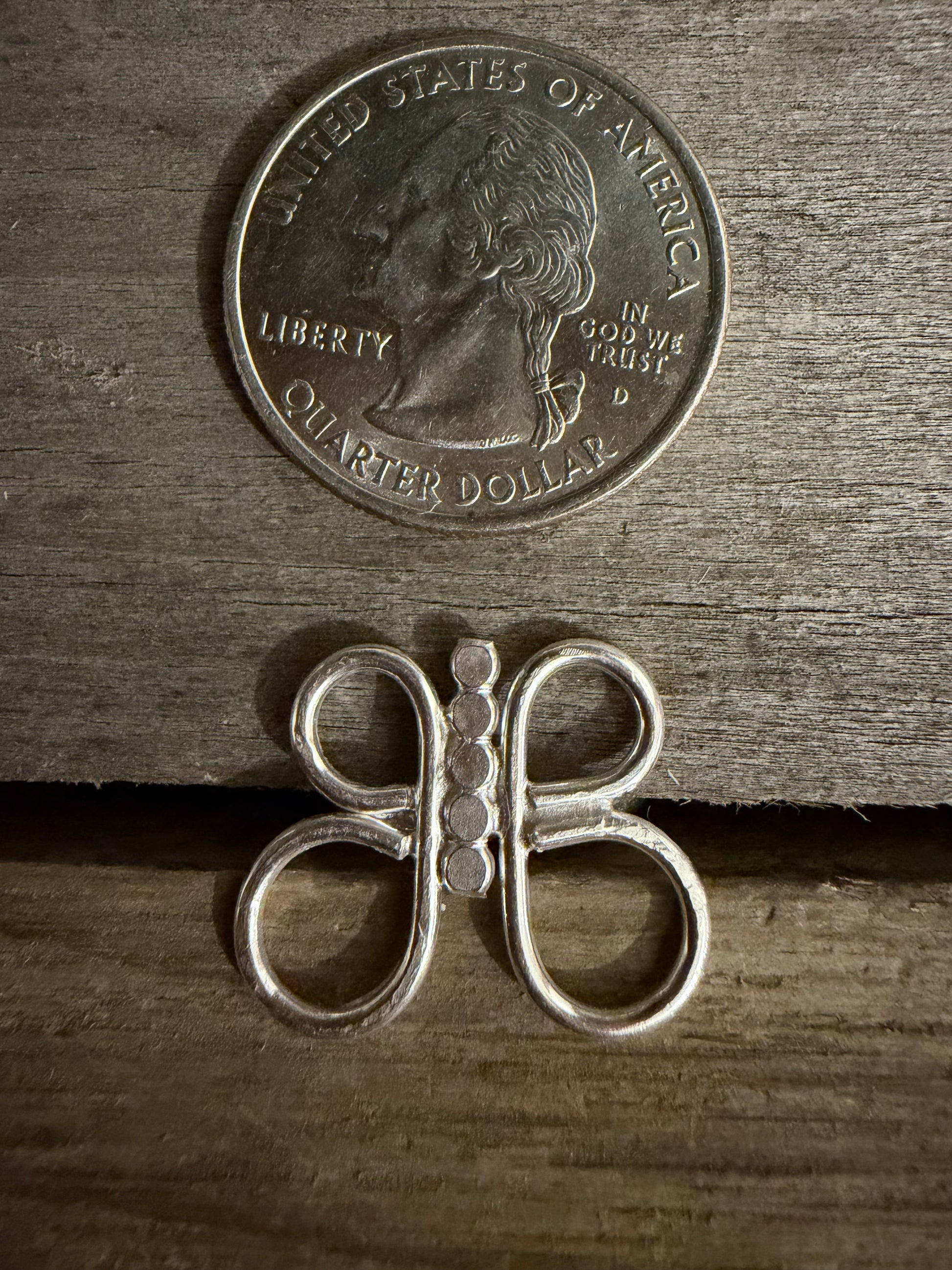 Native American Handmade Sterling Silver Butterfly 🦋 Ring