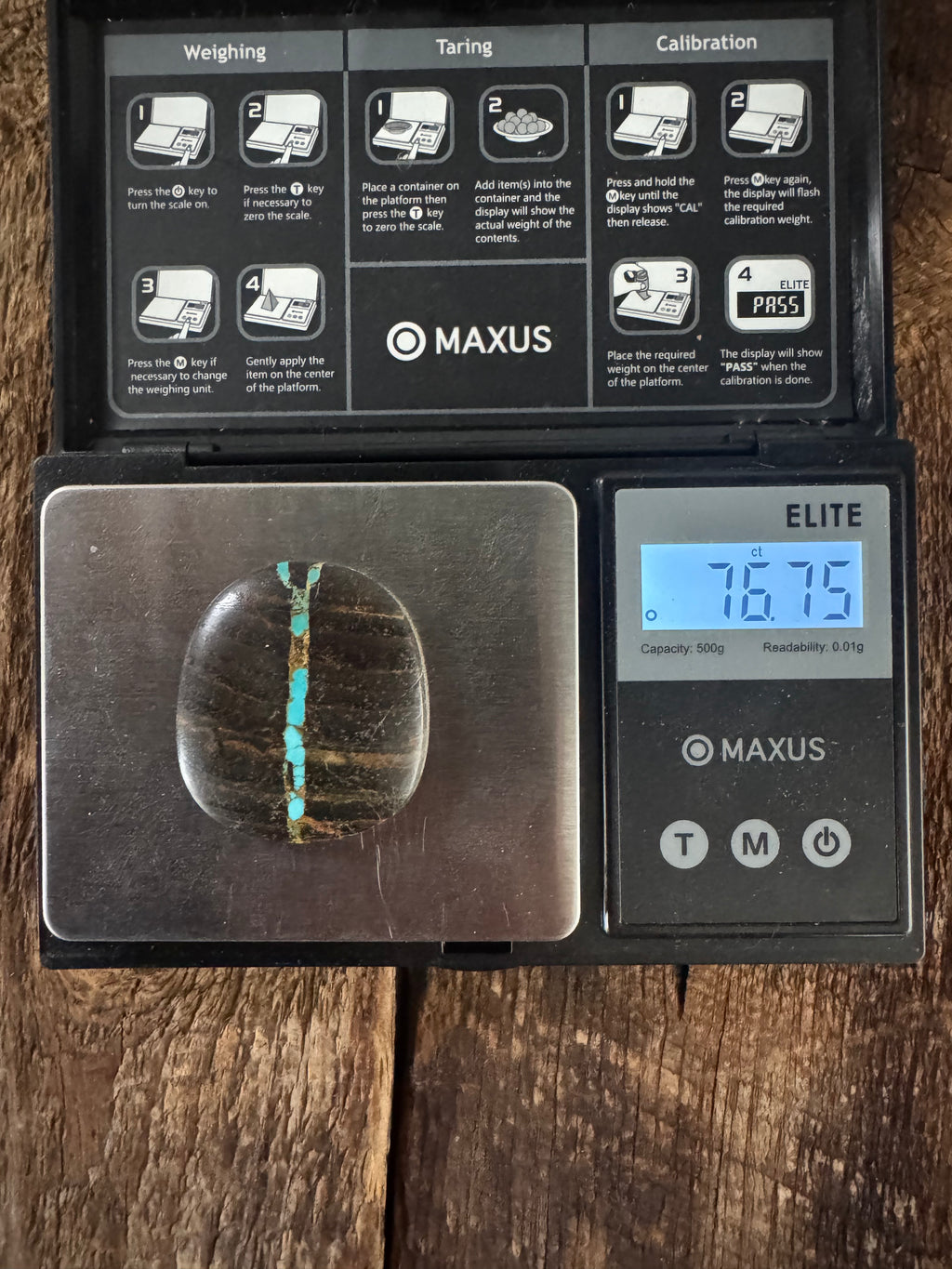 Natural BlackJack Turquoise Cab