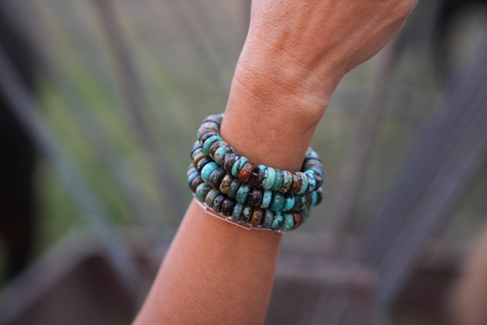 Hubei Turquoise Stretch Bracelet