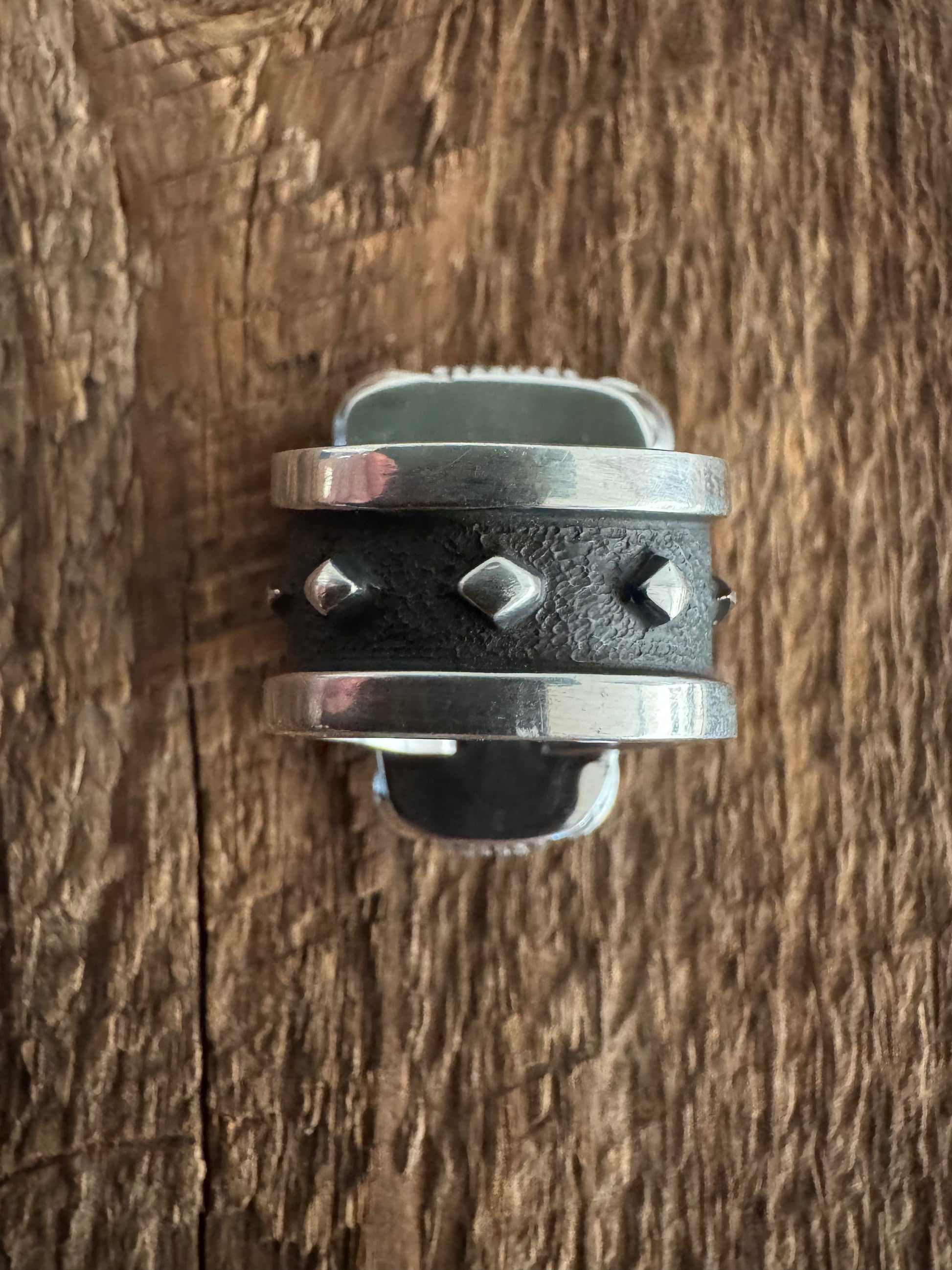 Cooper Willie Bisbee Turquoise Ring Size 8.5