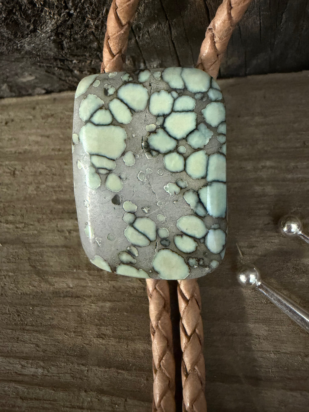 Handmade Desert Bloom Variscite Bolo