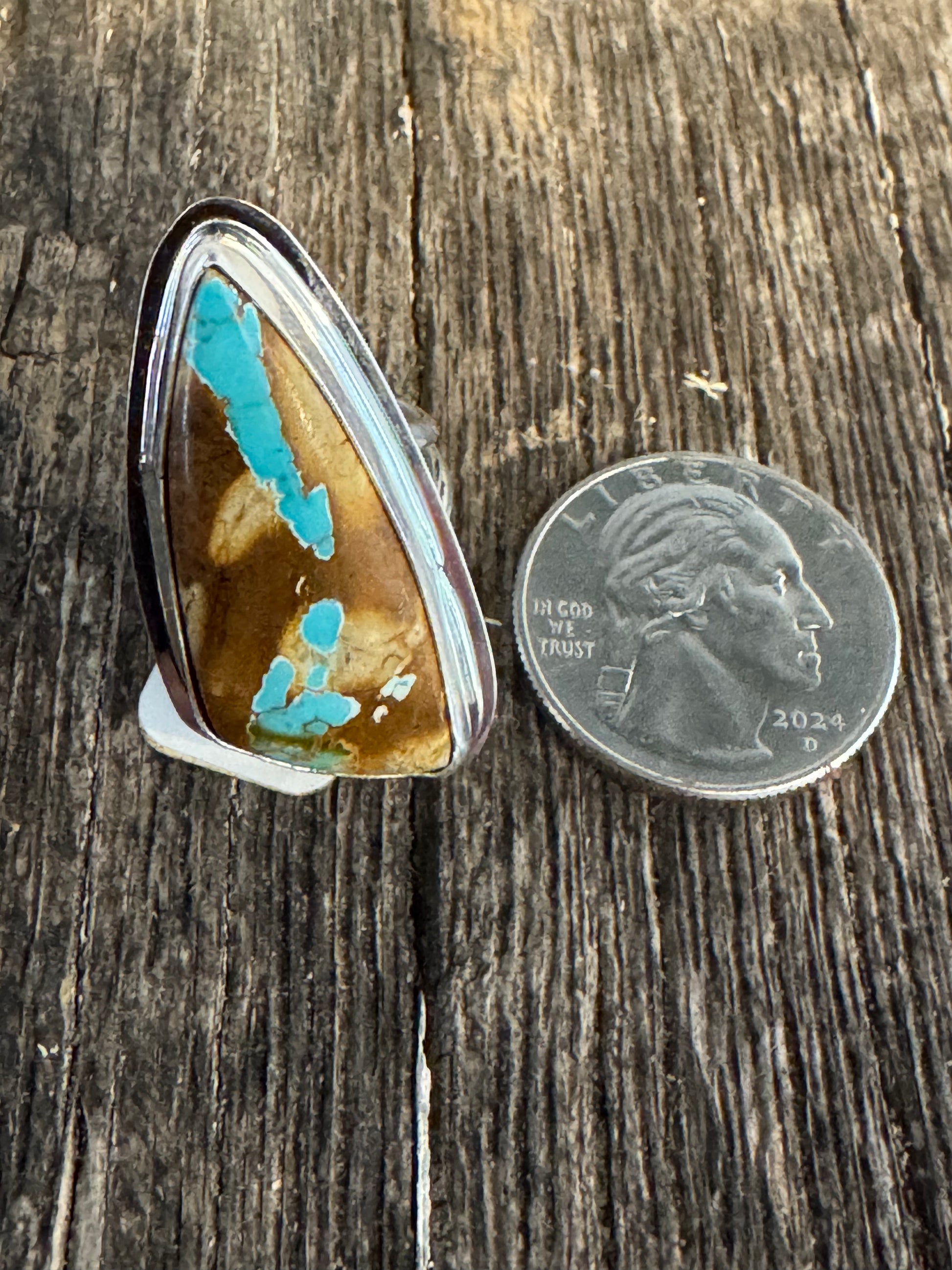 Royston Ribbon Turquoise Ring