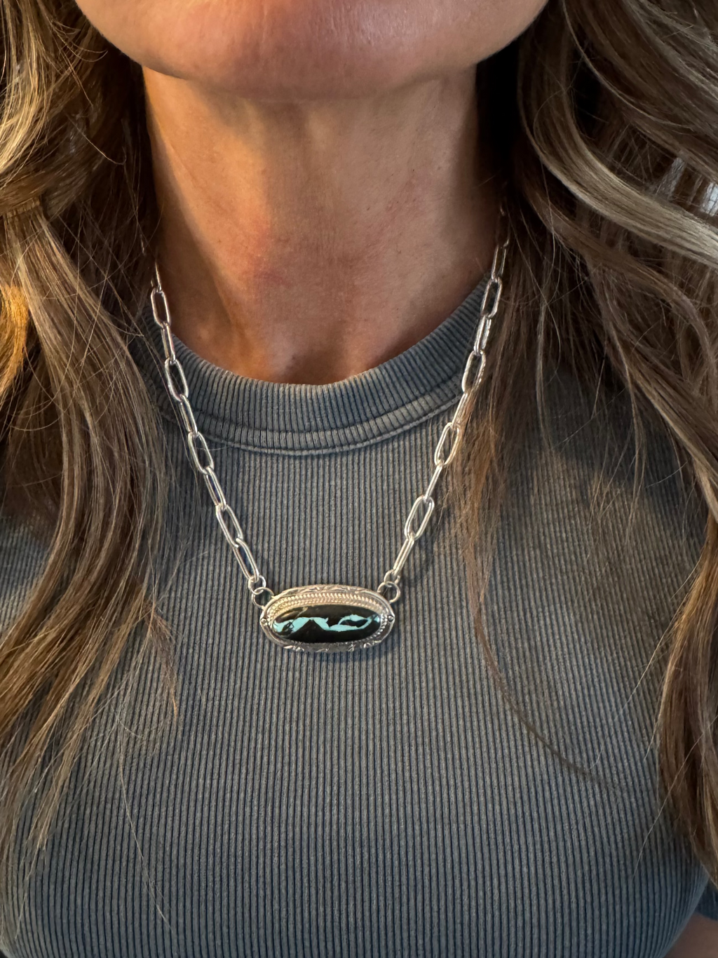 Black Jack Bar Necklace