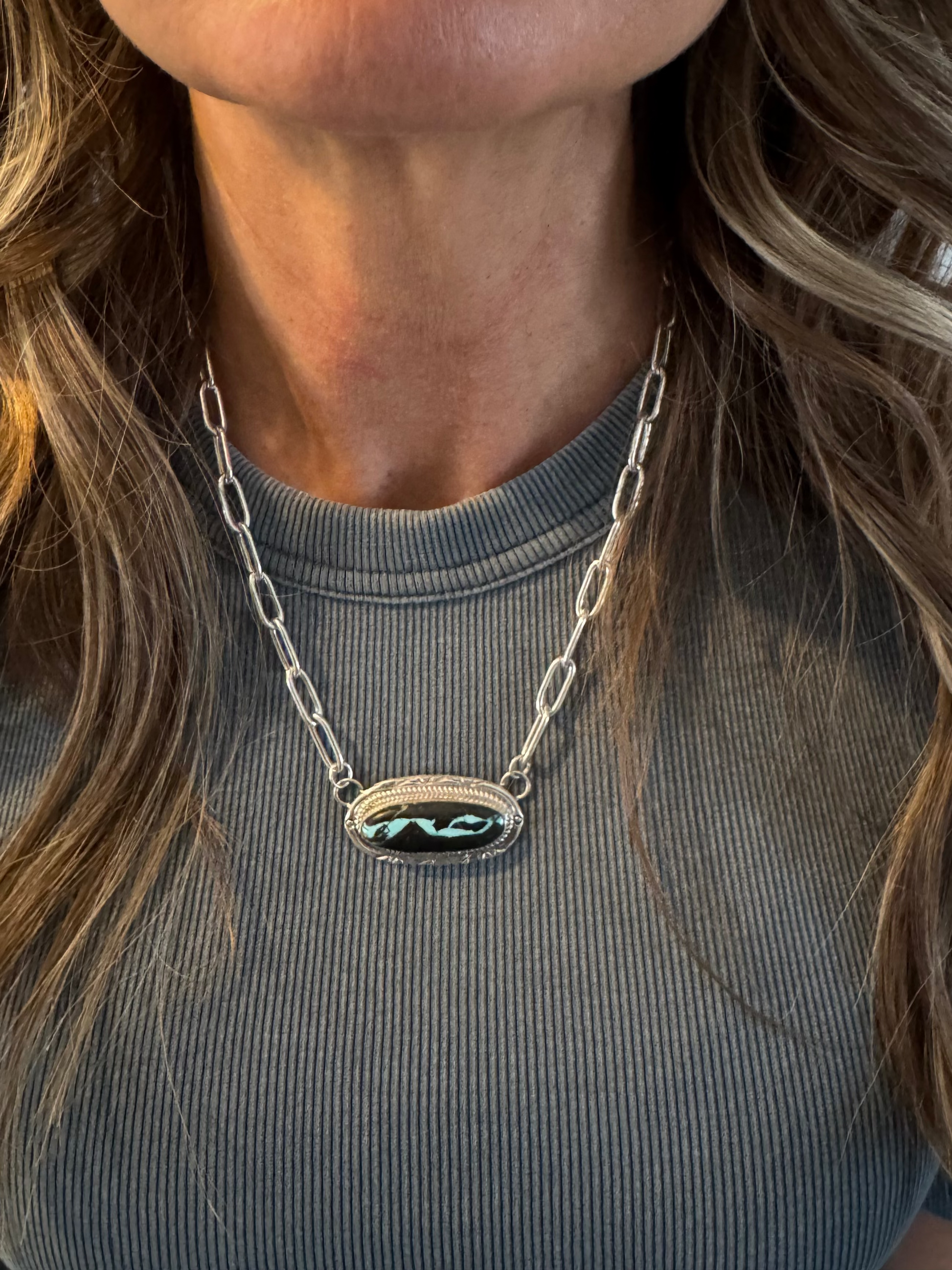 Black Jack Bar Necklace