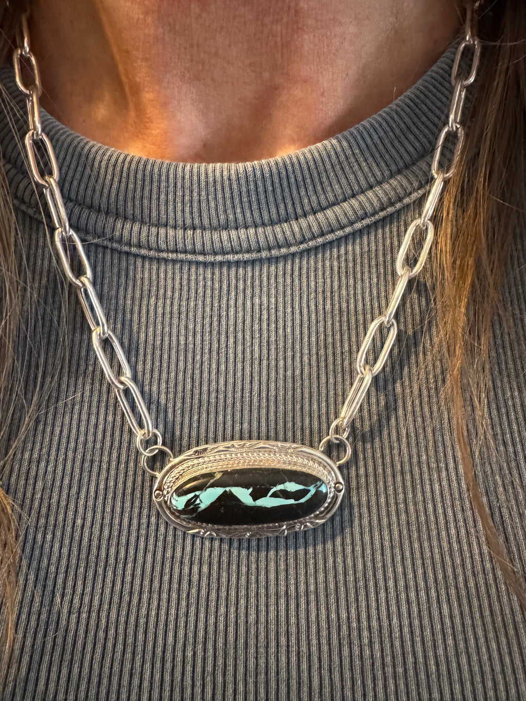 Black Jack Bar Necklace