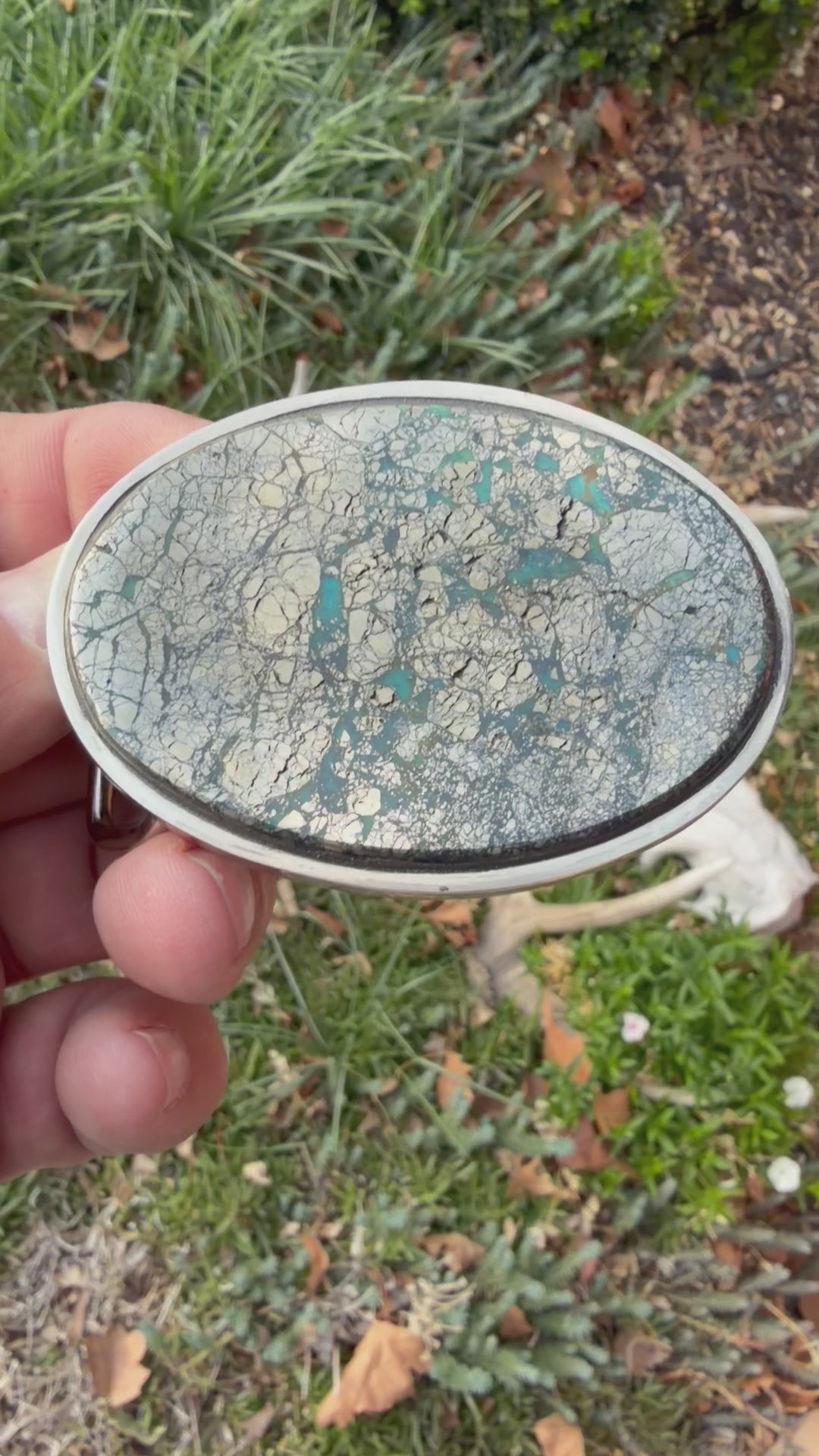 Nacozari (rare) Handmade Custom Belt Buckle (Large)