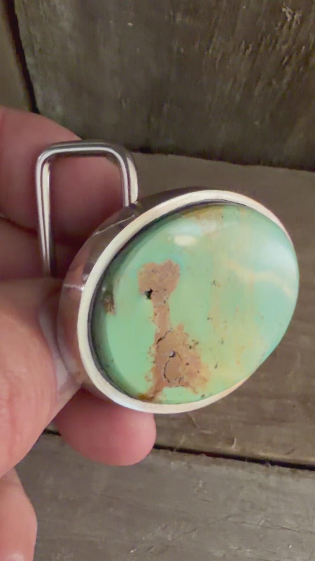 Patagonia Turquoise Belt Buckle