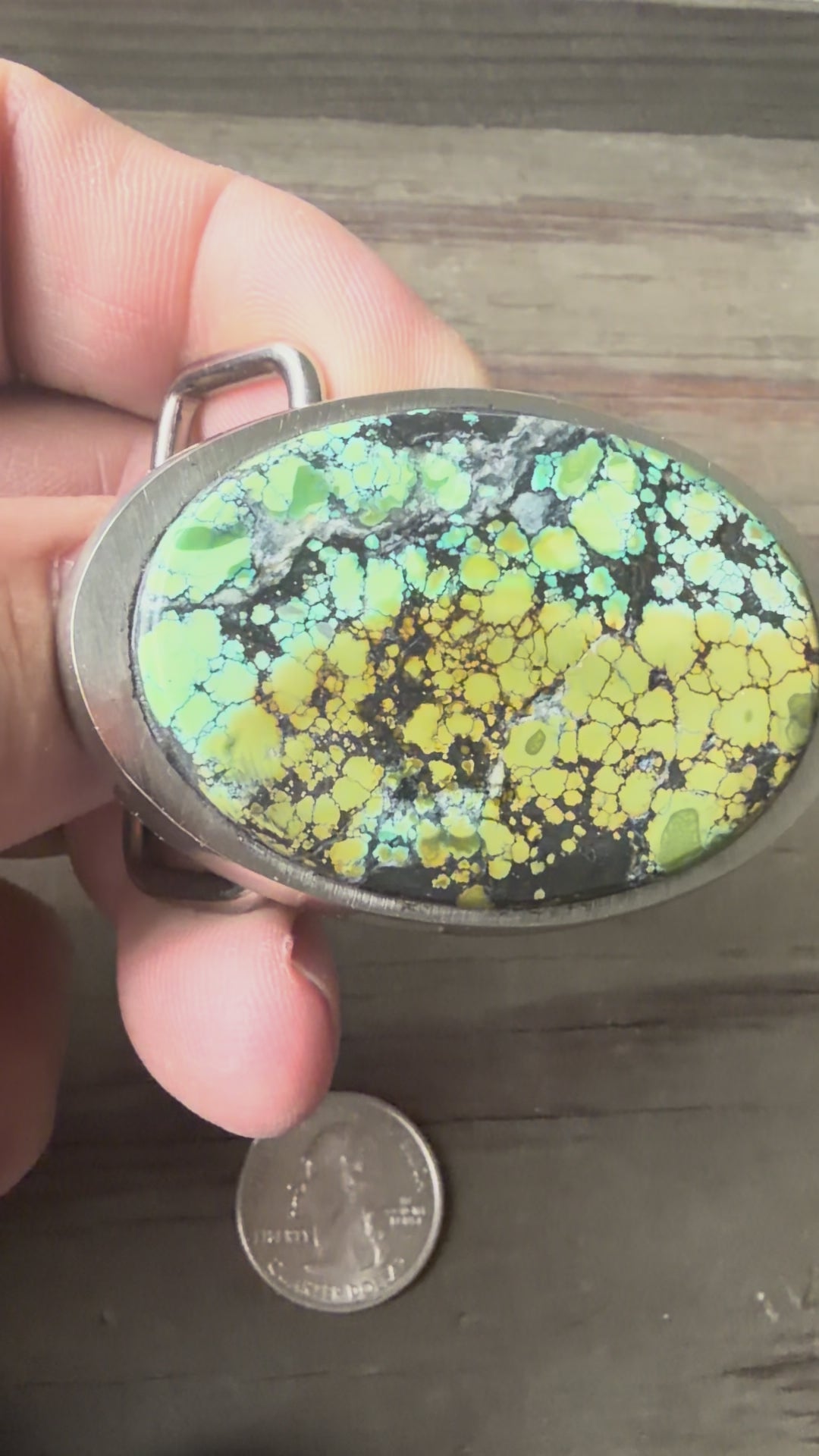 Hubei Turquoise Belt Buckle