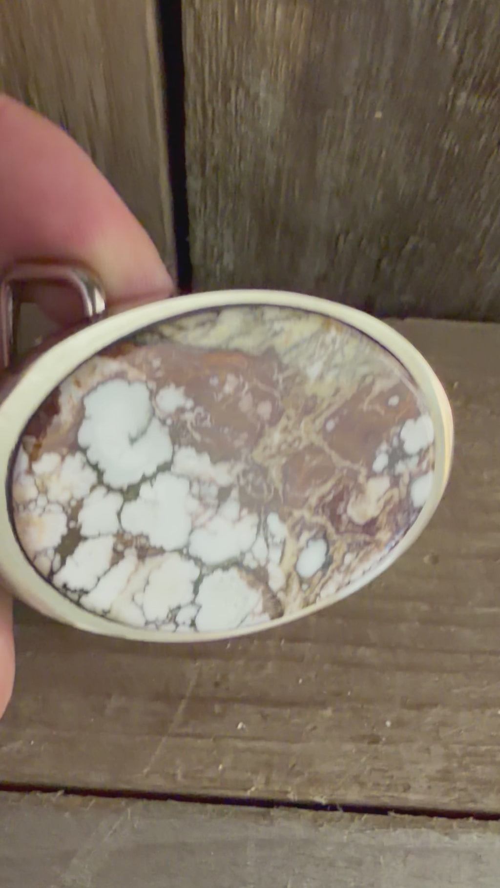 Wild horse 🐎 Magnesite Handmade Belt Buckle (Medium)
