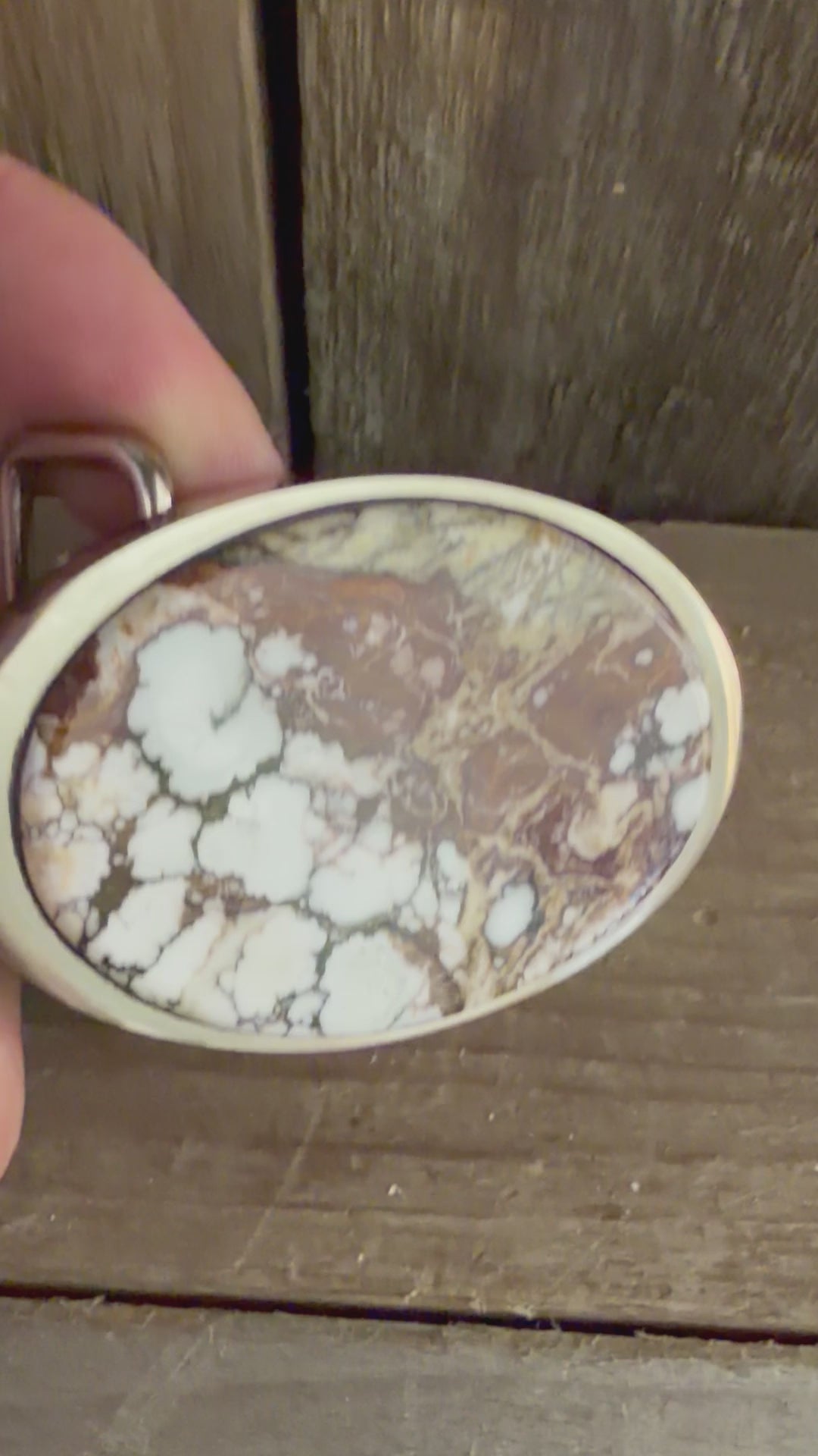 Wild horse 🐎 Magnesite Handmade Belt Buckle (Medium)