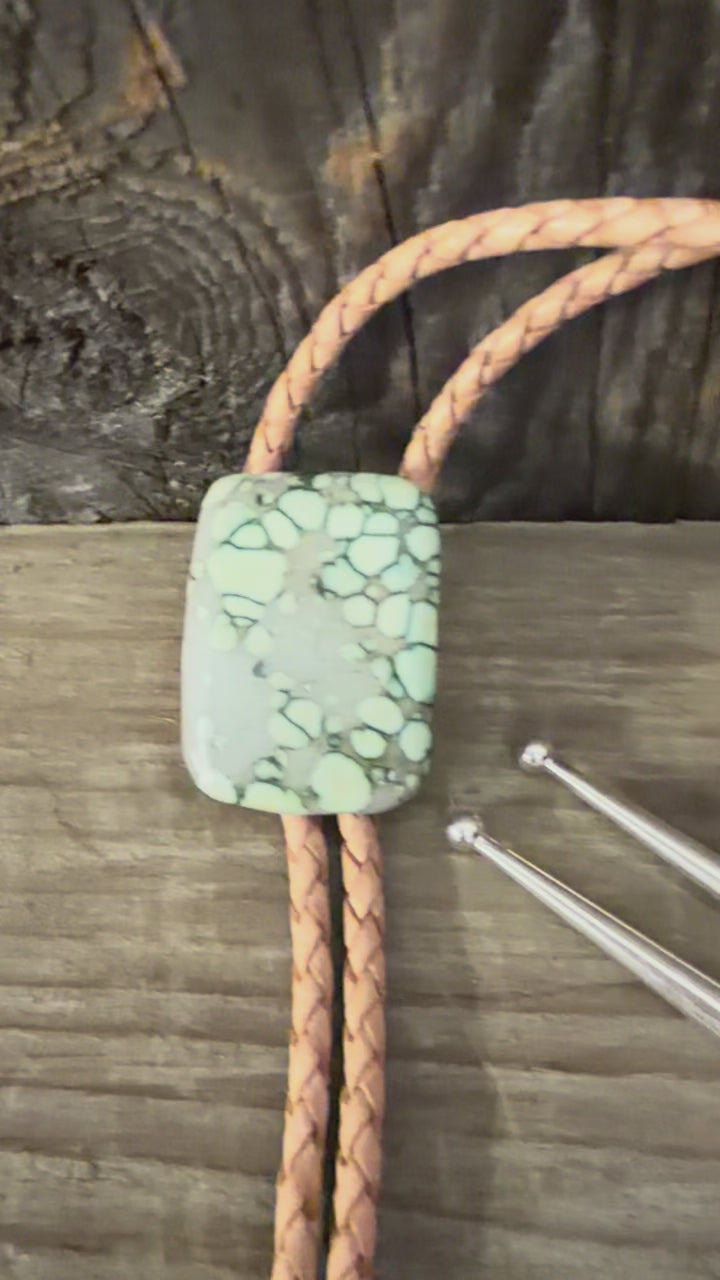 Handmade Desert Bloom Variscite Bolo