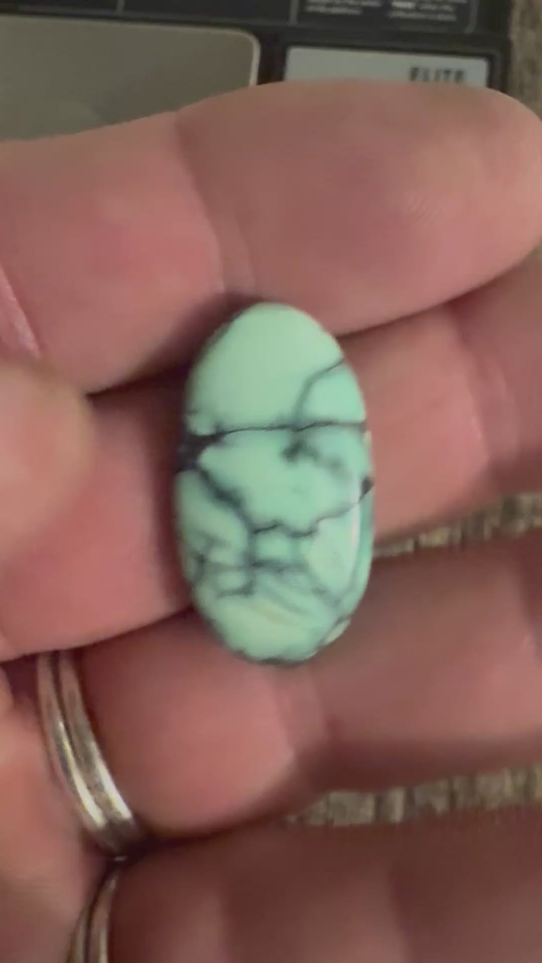 Emerald Rose Variscite Cab